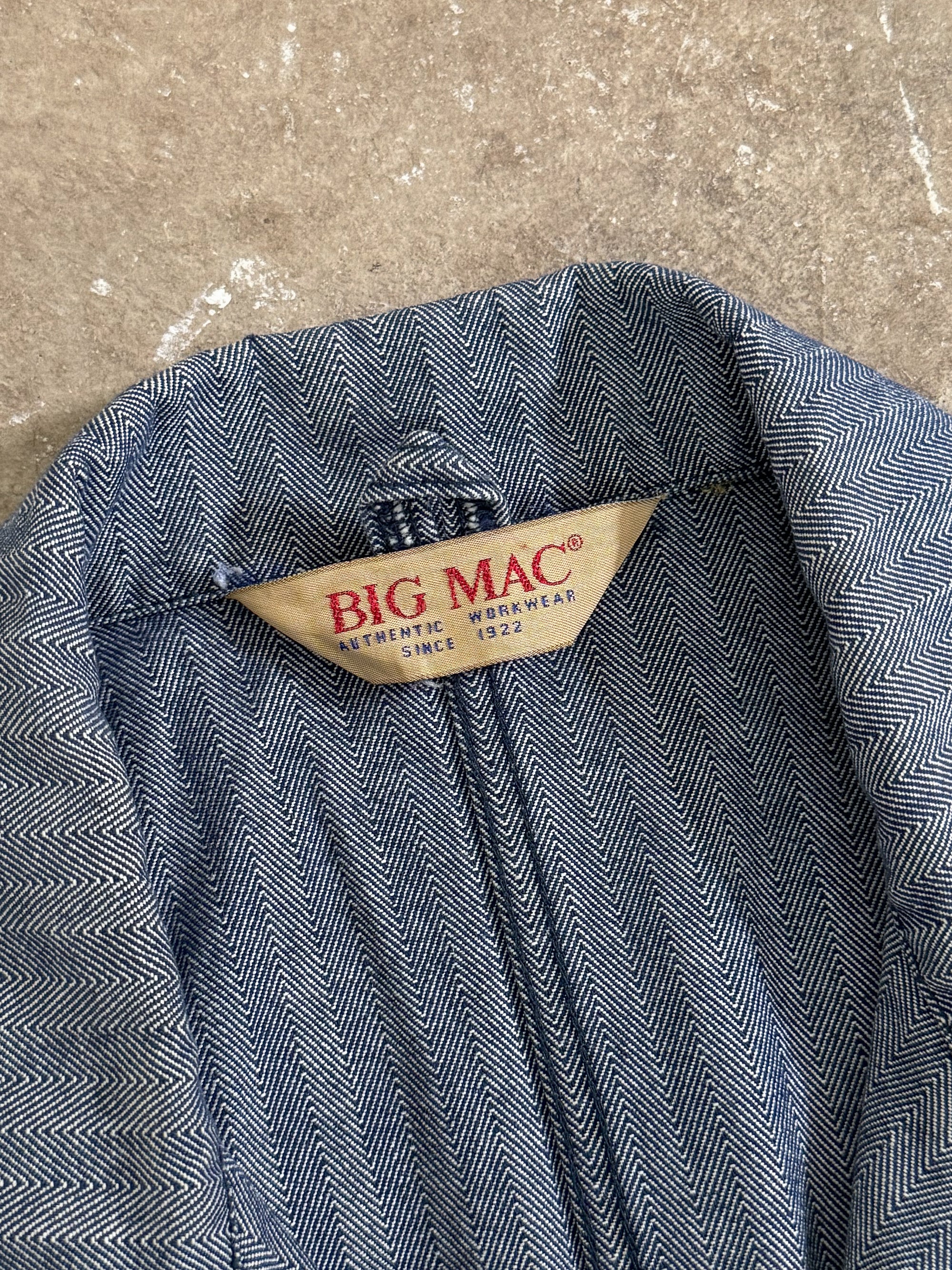 1980s Big Mac HBT Cropped Coverall Jacket (M)