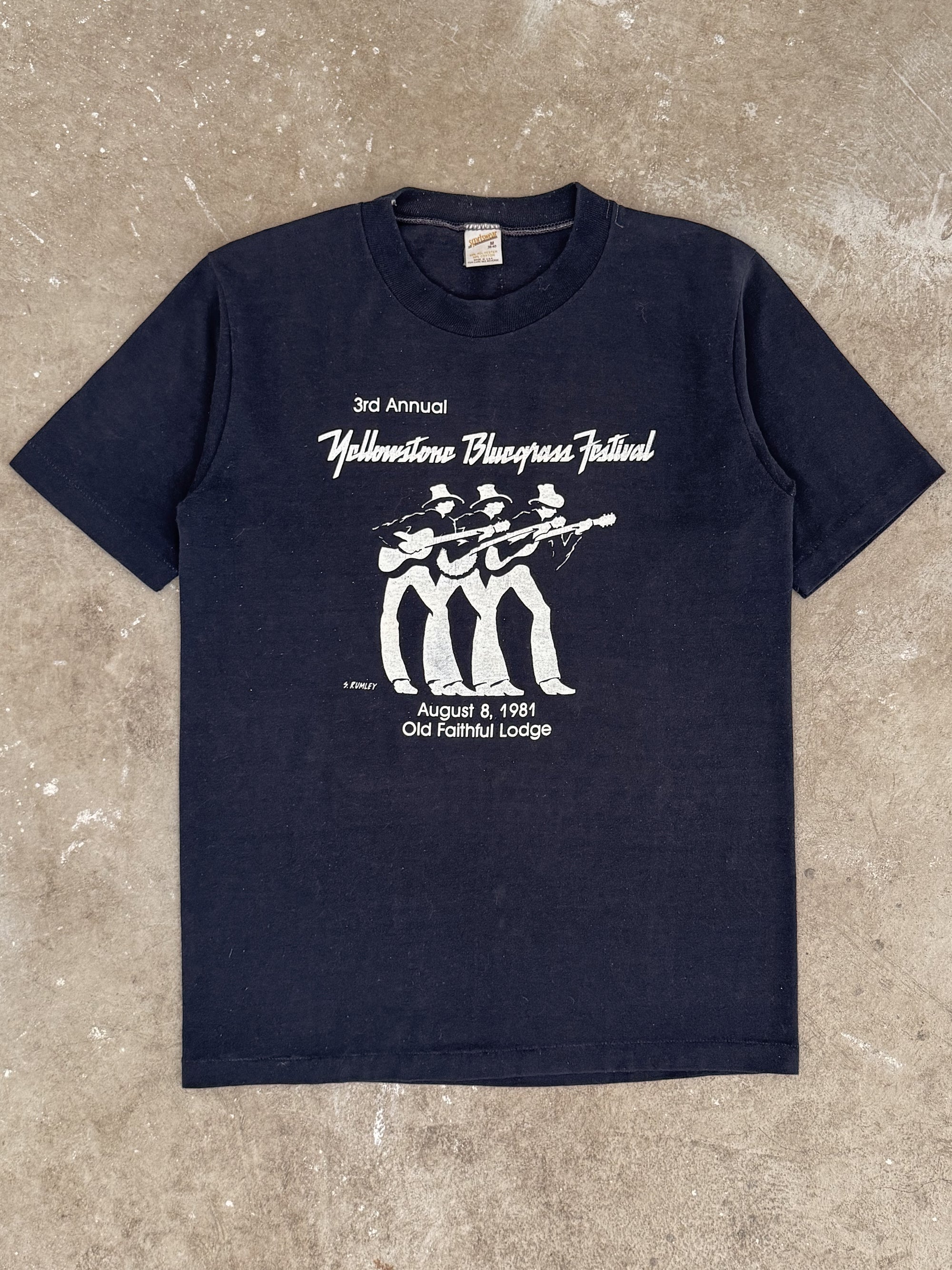 1980s "Yellowstone Bluegrass Festival" Tee (S)