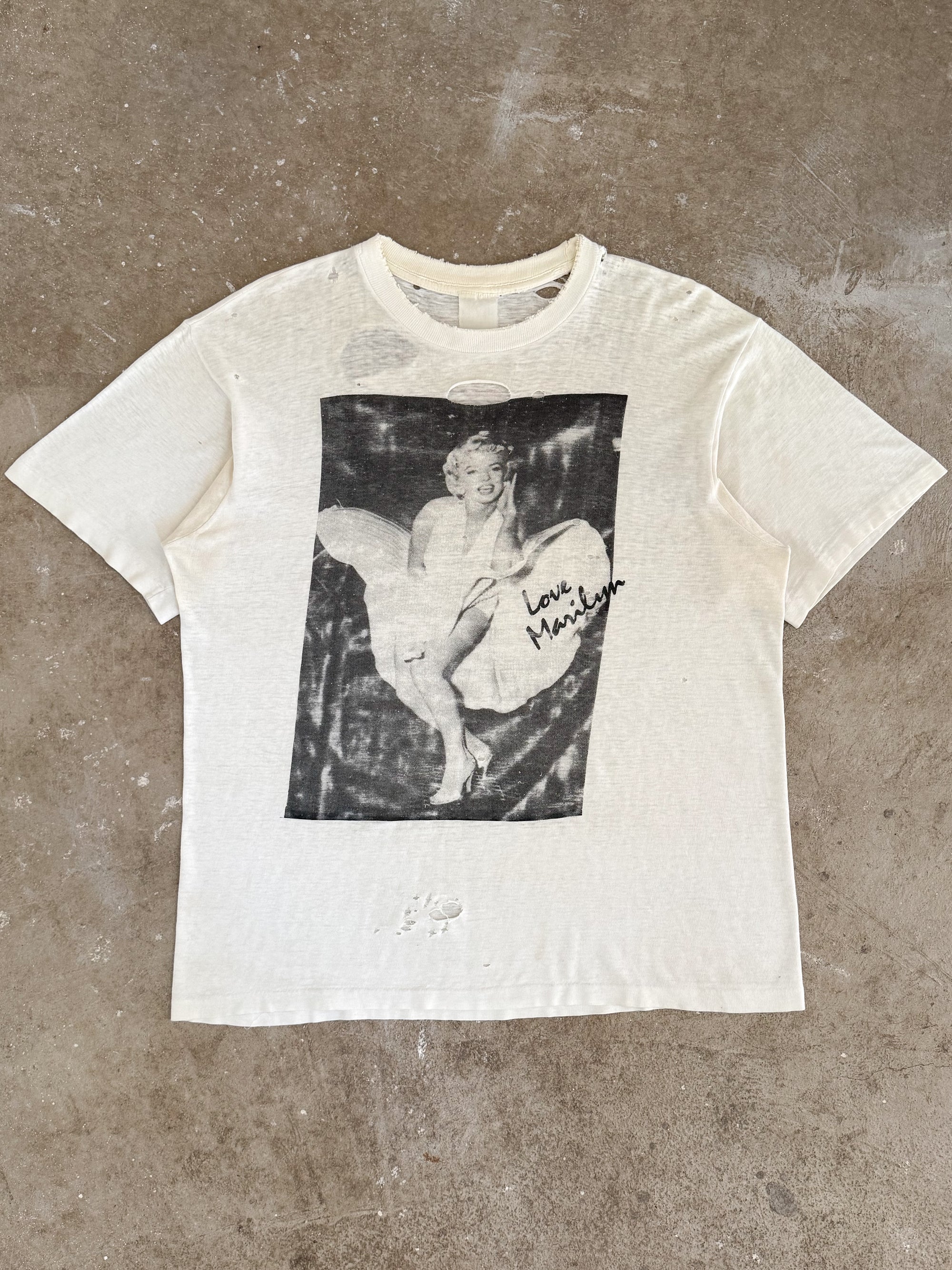 1990s "Marilyn Monroe" Thrashed Tee (L)