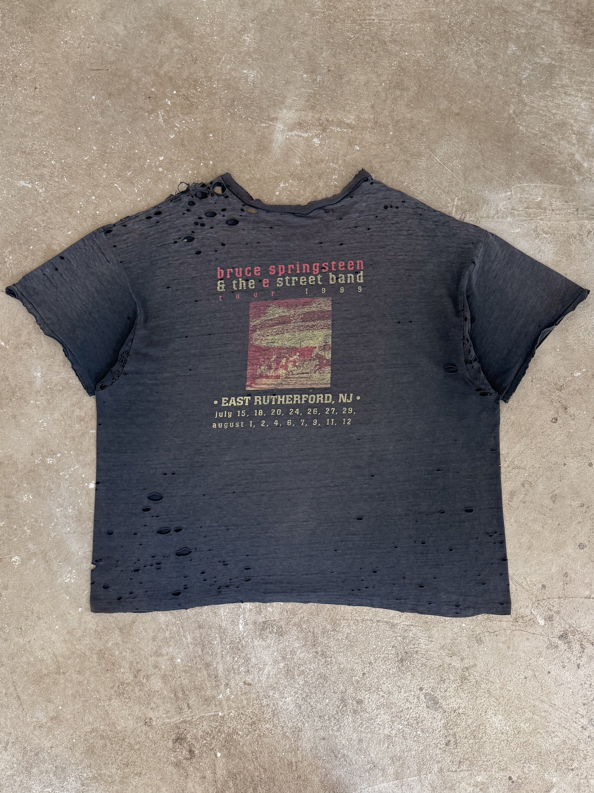 1999 Bruce Springsteen "Reunion Tour" Thrashed Tee (XXL)