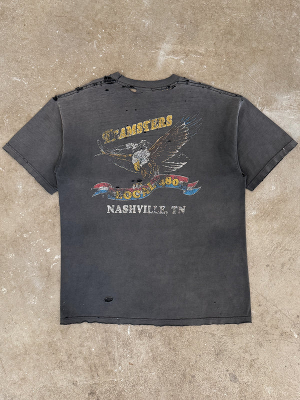 1990s "Teamsters Nashville" Faded Tee (XL)