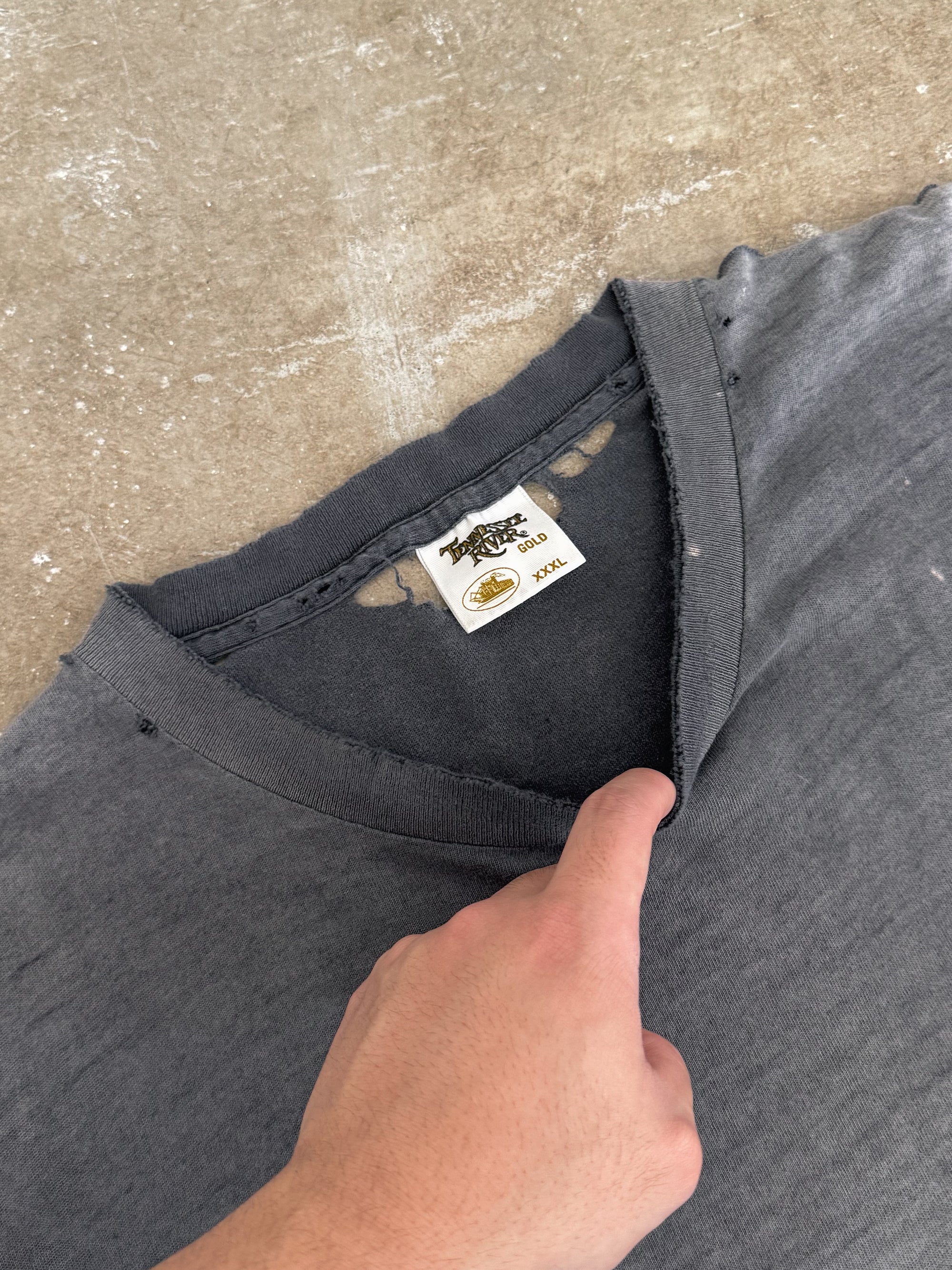 1990s "VT Hokies" Faded Tee (XXL)