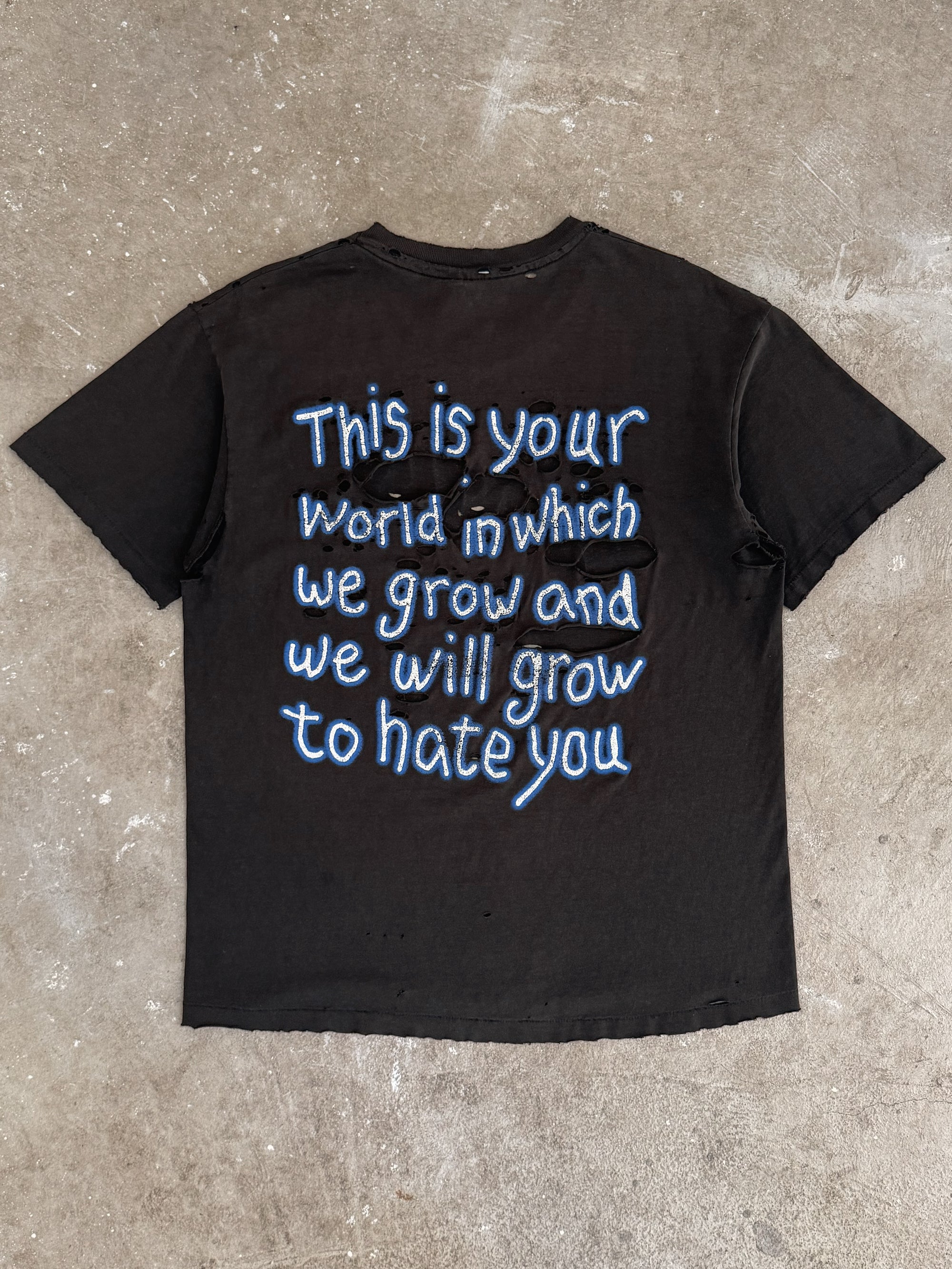 1994 Marilyn Manson "This Is Your World" Thrashed Tee (L)