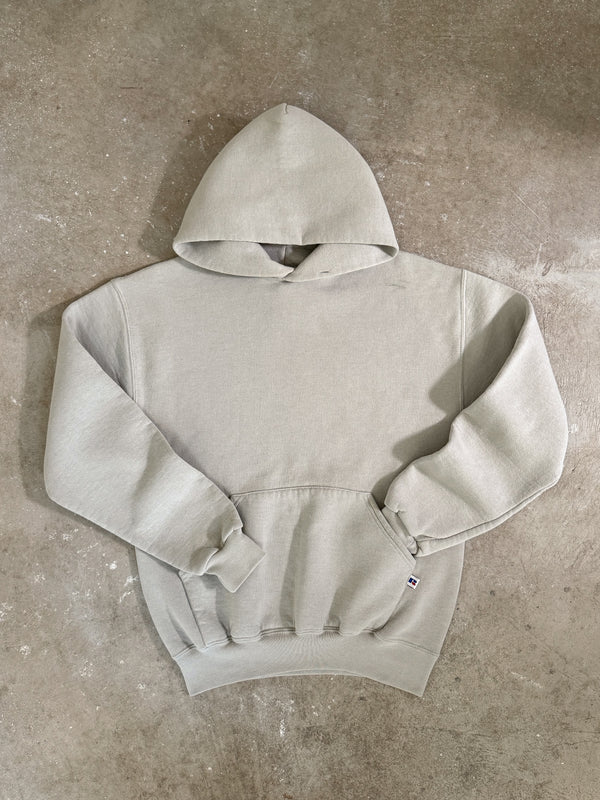 Early 00s Russell Cream Blank Hoodie (S)