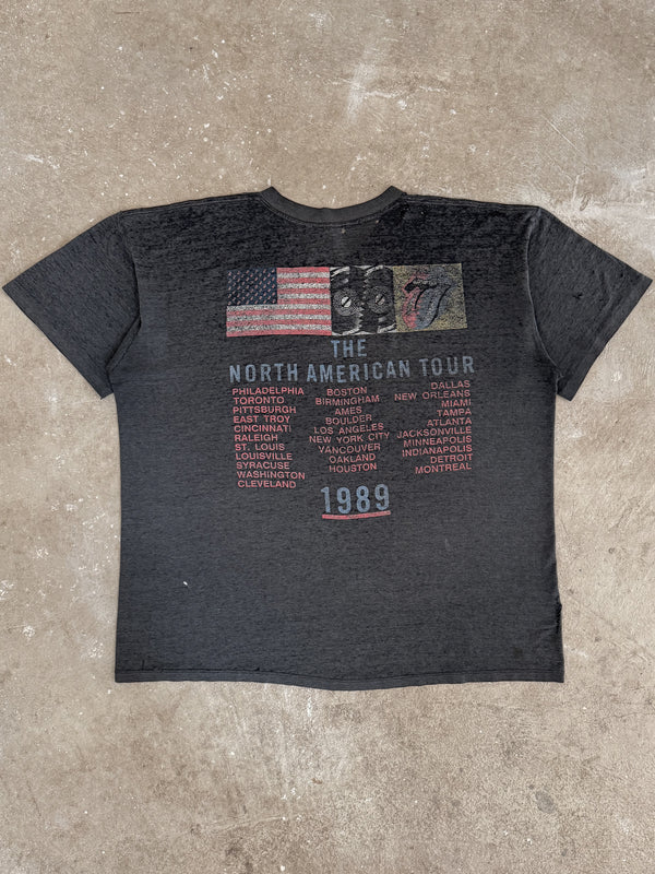 1989 Rolling Stones "North American Tour" Tee (L)
