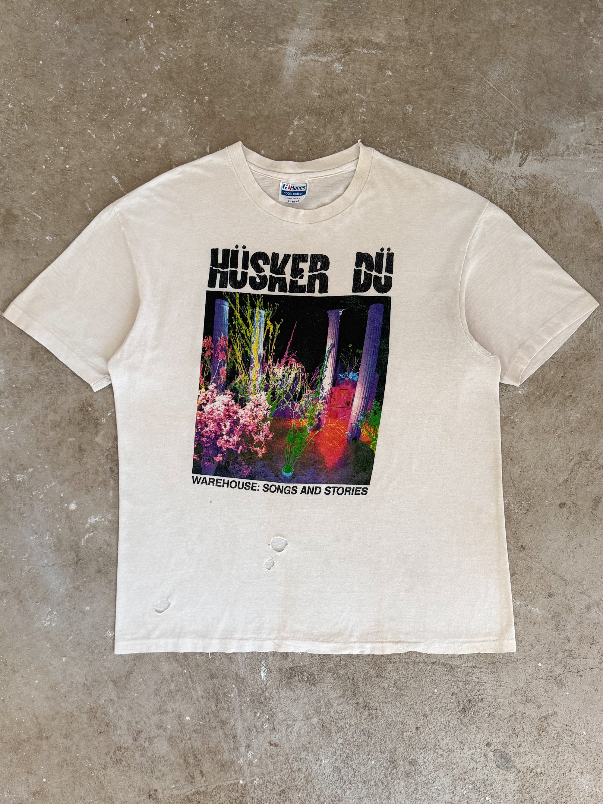 1987 Husker Du "Warehouse: Songs and Stories" Tee (L)