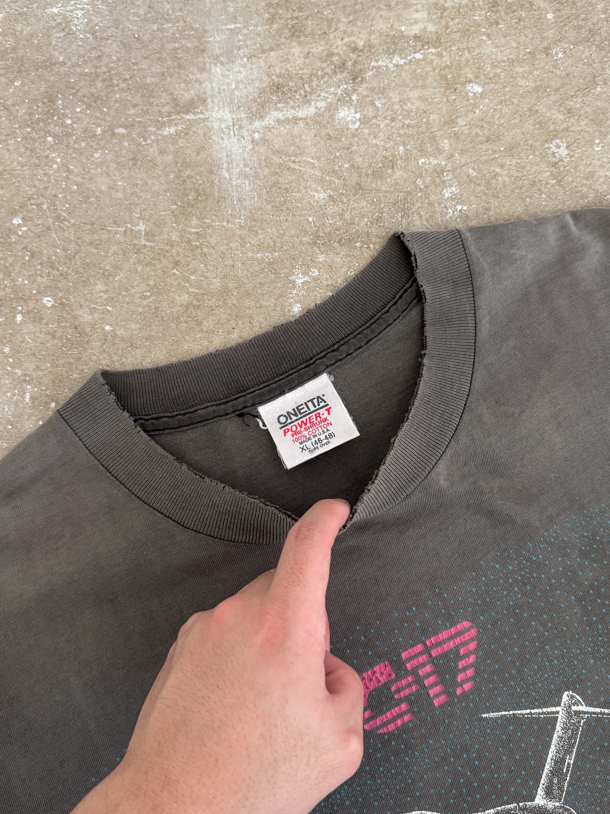 1990s "C-17" Faded Tee (XL)