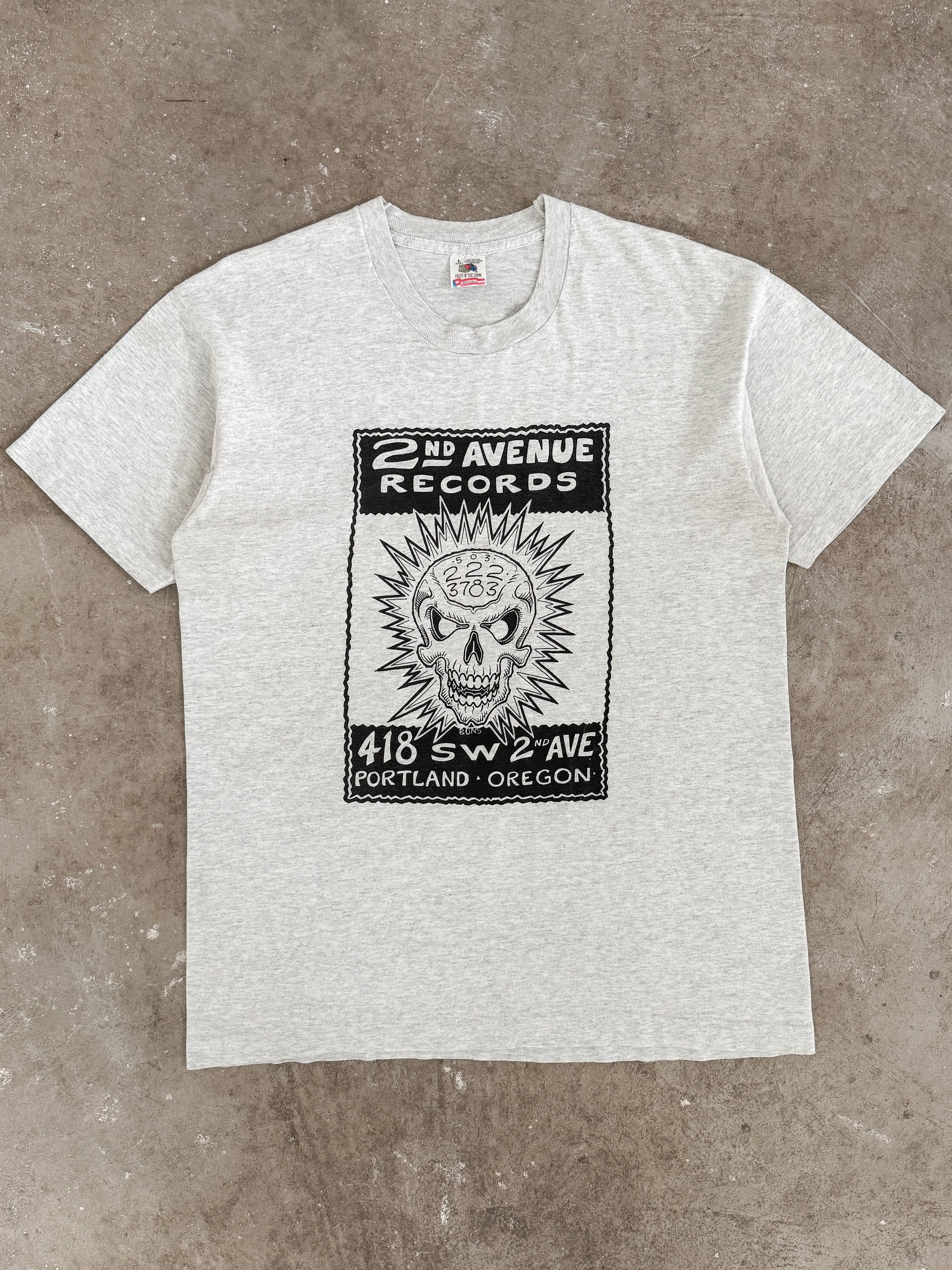 1990s "2nd Avenue Records" Tee (L)