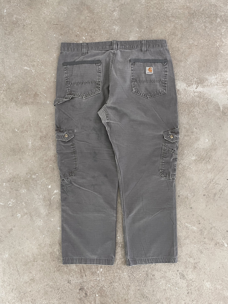 Carhartt B342 Gravel Grey Ripstop Cargo Pants (37X28) – DAMAGED GLITTER