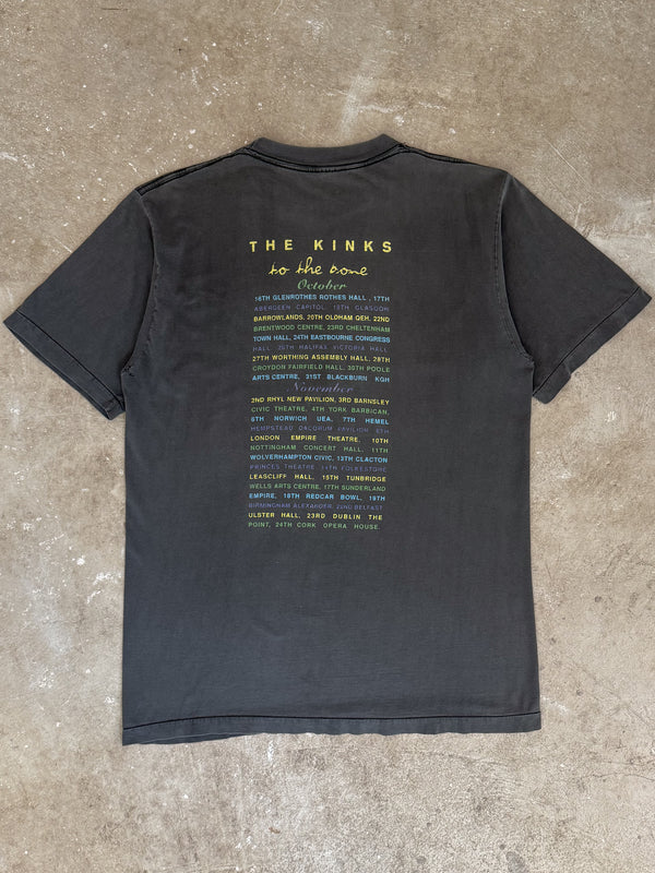 1994 The Kinks "To The Bone Tour" Faded Euro Tee (L)