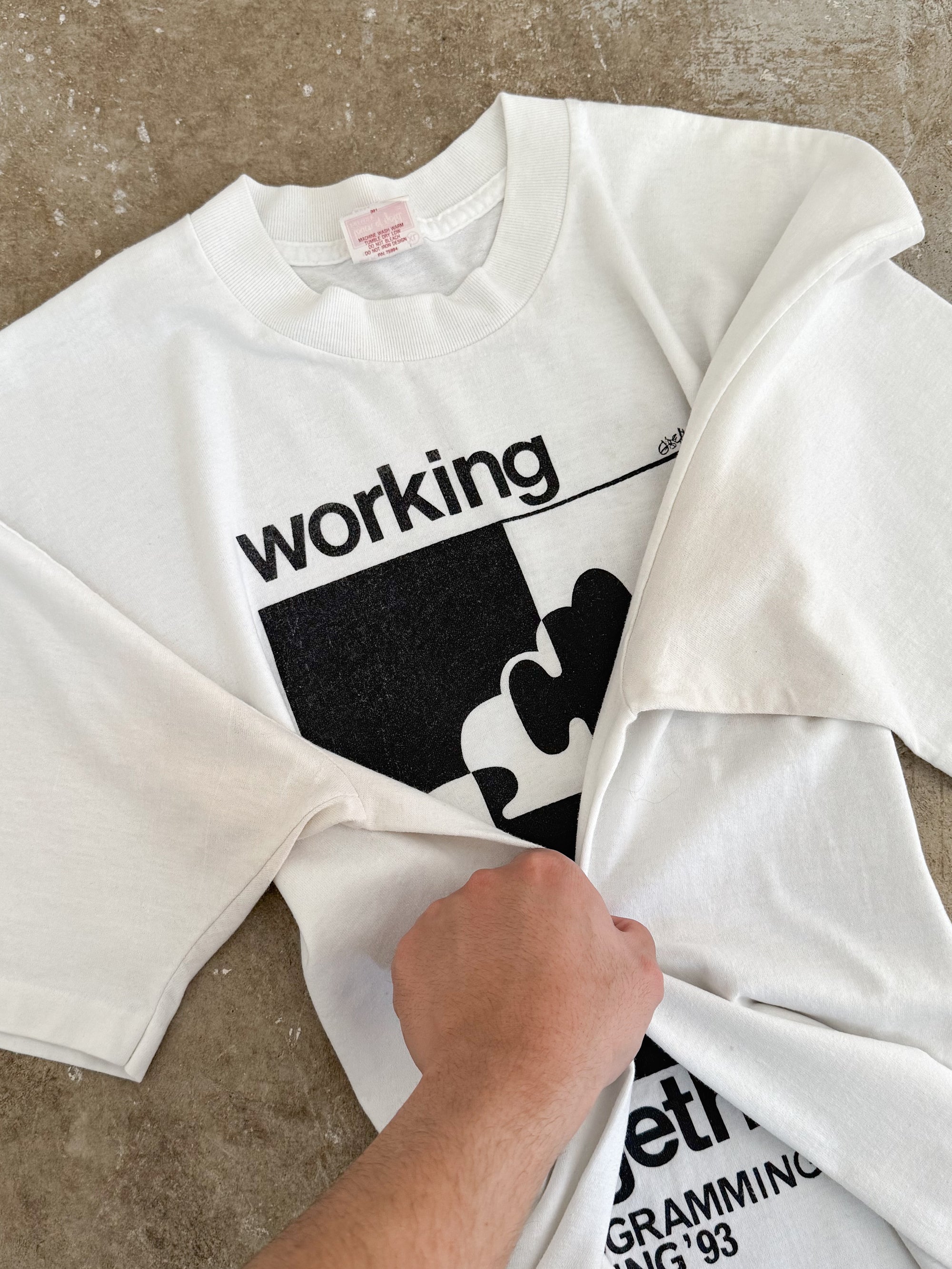1990s "Working Together" Tee (L)