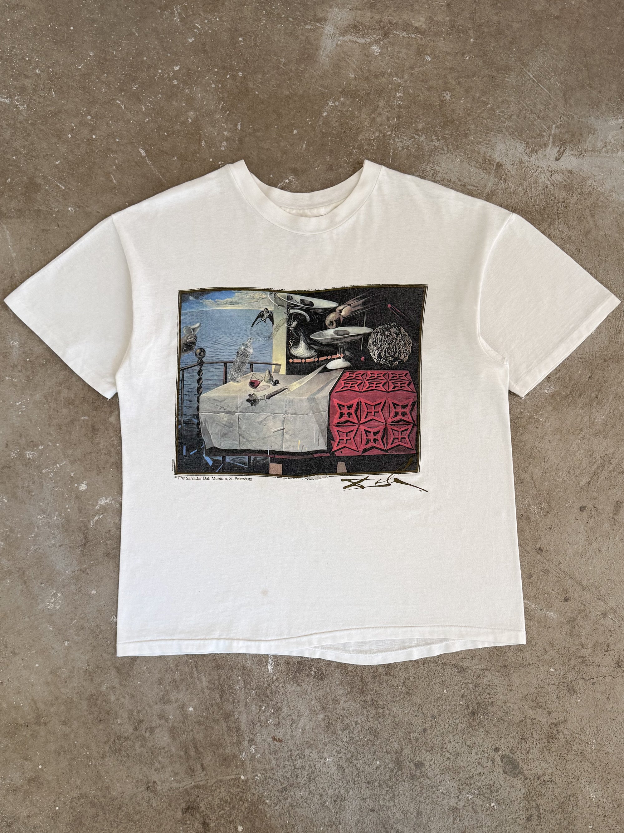 Early 90s Salvador Dali "Living Still Life" Tee (L)