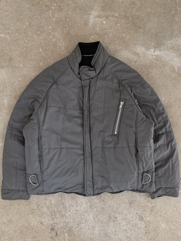 1990s Faded Black Reversible Fireman Clasp Jacket (XL)