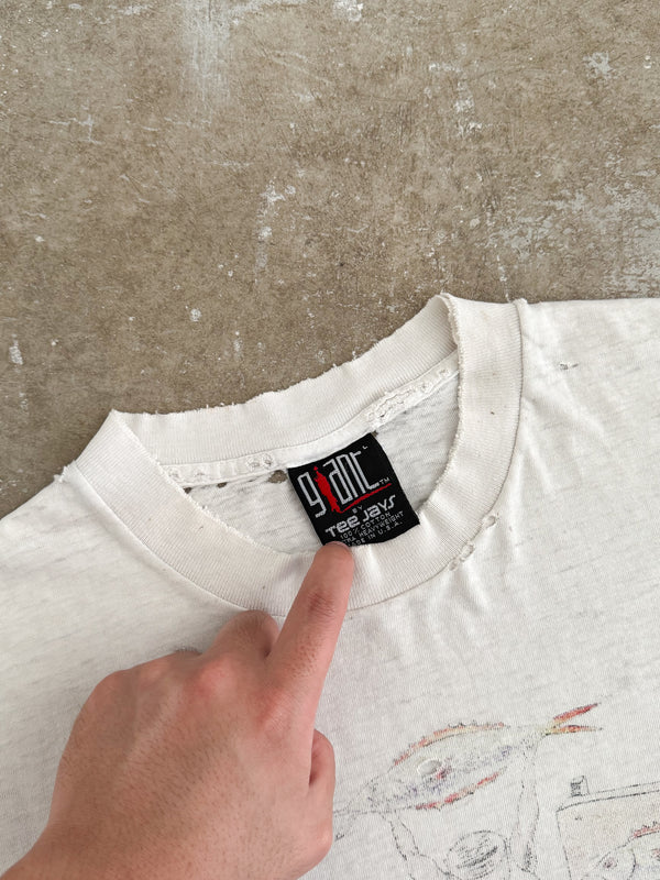 1993 Phish "Summer Tour" Thrashed Tee (M)