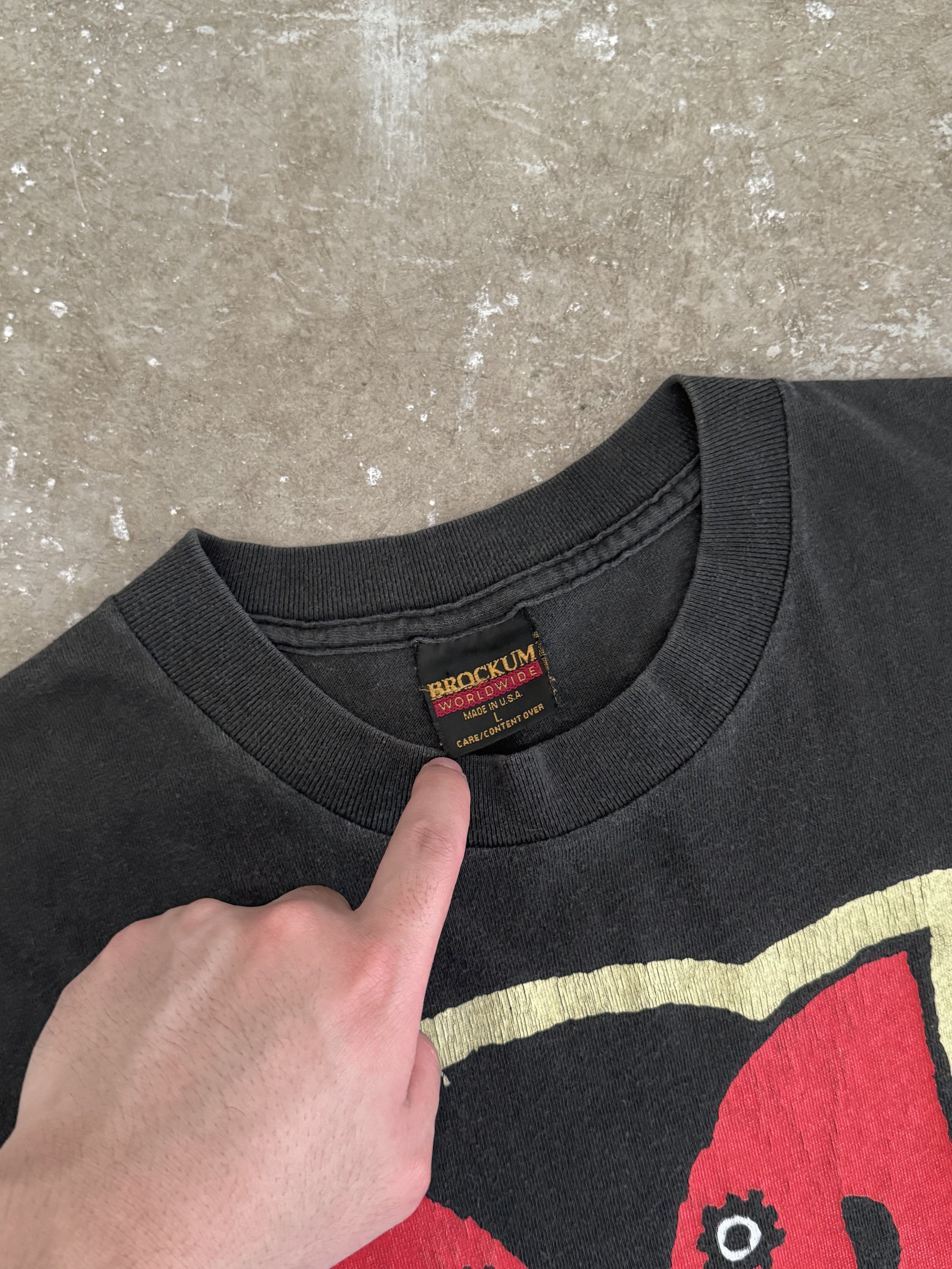 1994 Pink Floyd "World Tour" Faded Tee (M)