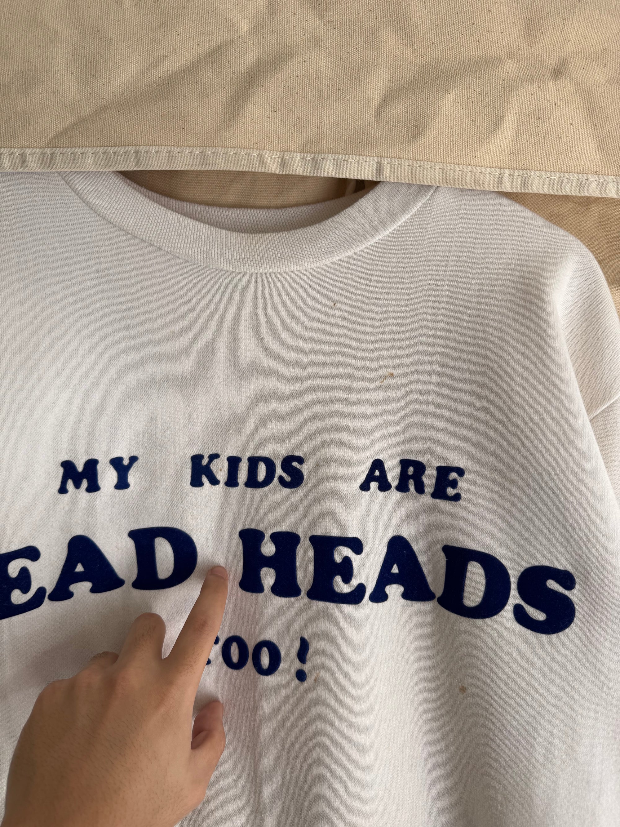 1980s "My Kids Are Dead Heads Too!" Sweatshirt (M)