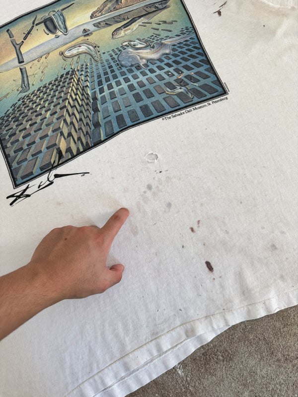 Early 90s Salvador Dali "The Disintegration of the Persistence of Memory" Tee (XXL)