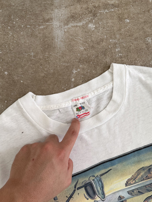 Early 90s Salvador Dali "The Disintegration of the Persistence of Memory" Tee (XXL)
