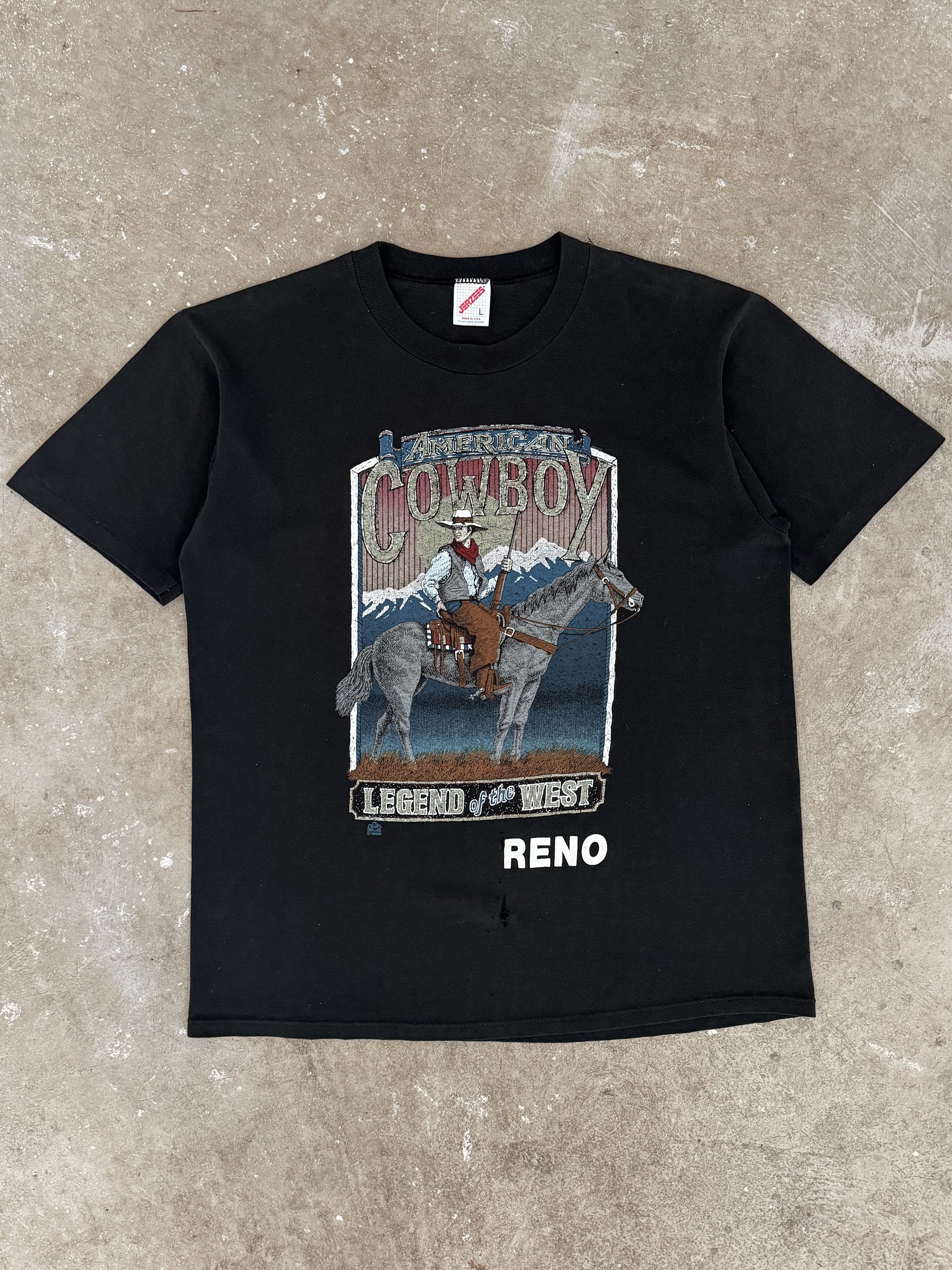 1980s/90s "American Cowboy Reno" Tee (M)