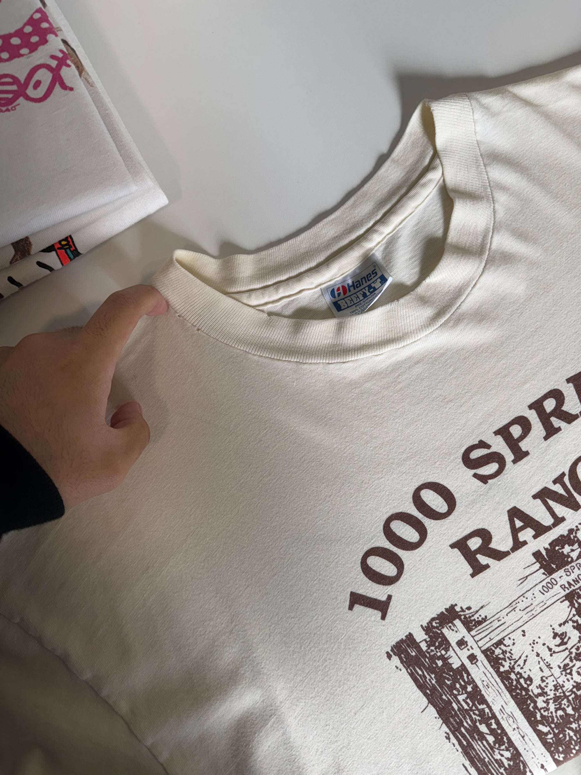 Early 90s "If You Ain't A Cowboy..." Tee (XL)