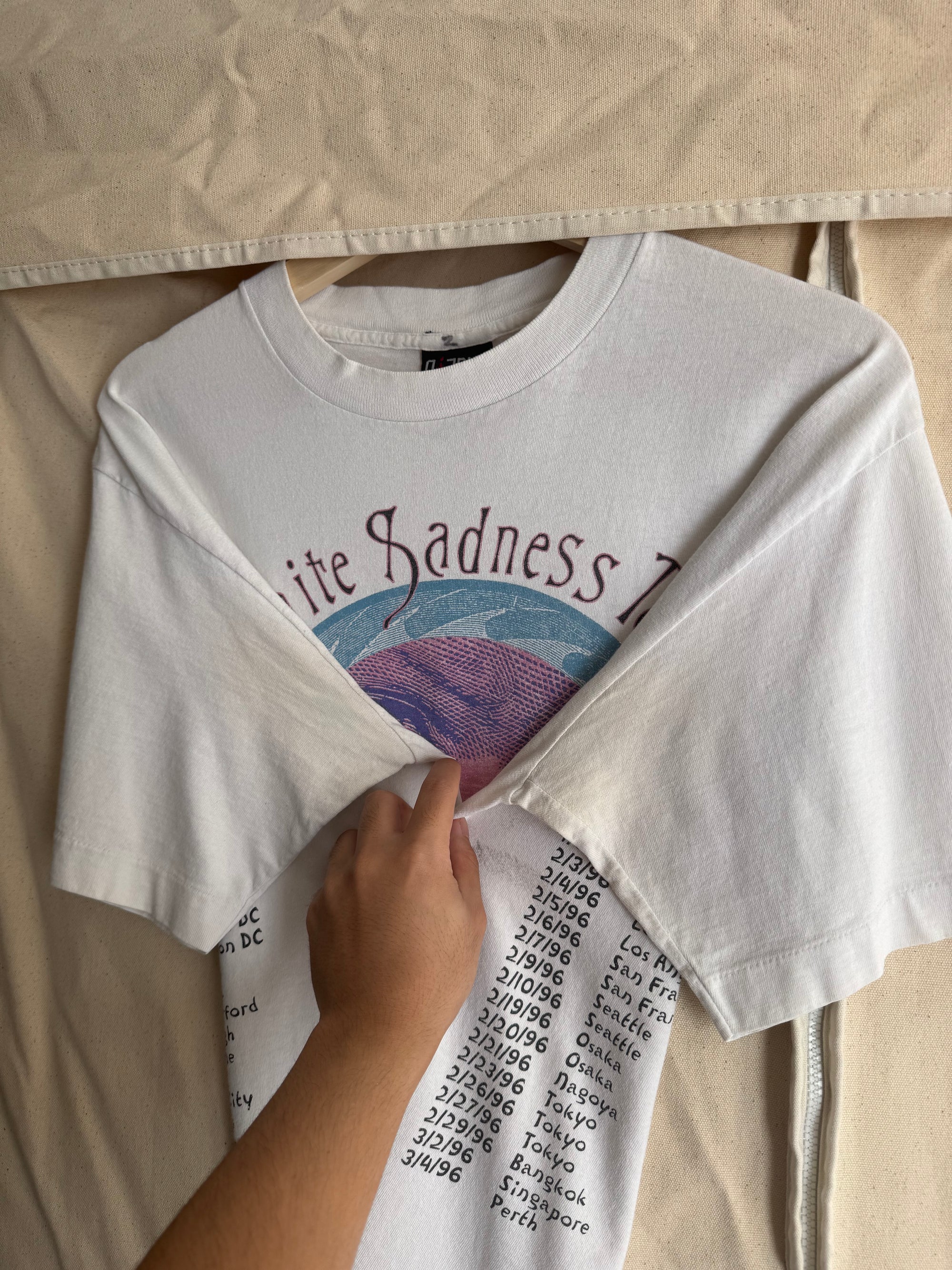 1996 The Smashing Pumpkins "Infinite Sadness Tour" Tee (L)