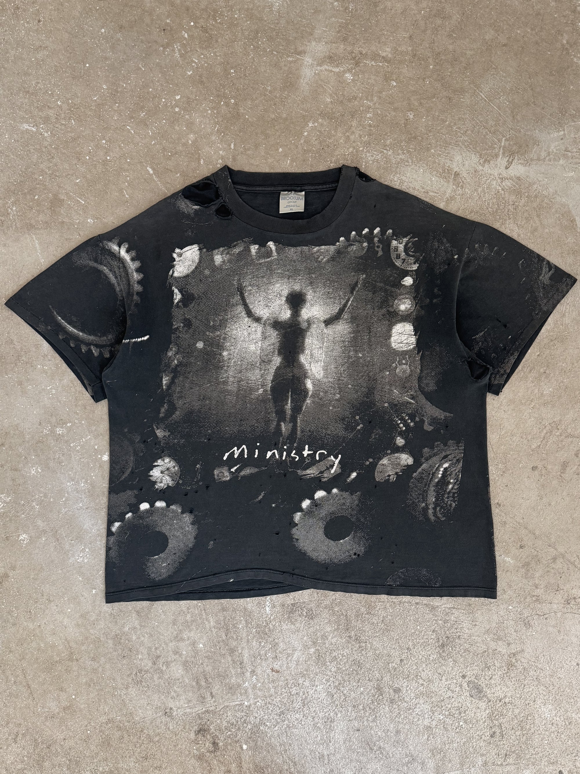 1992 Ministry "Psalm 69" Repaired AOP Tee (XL)