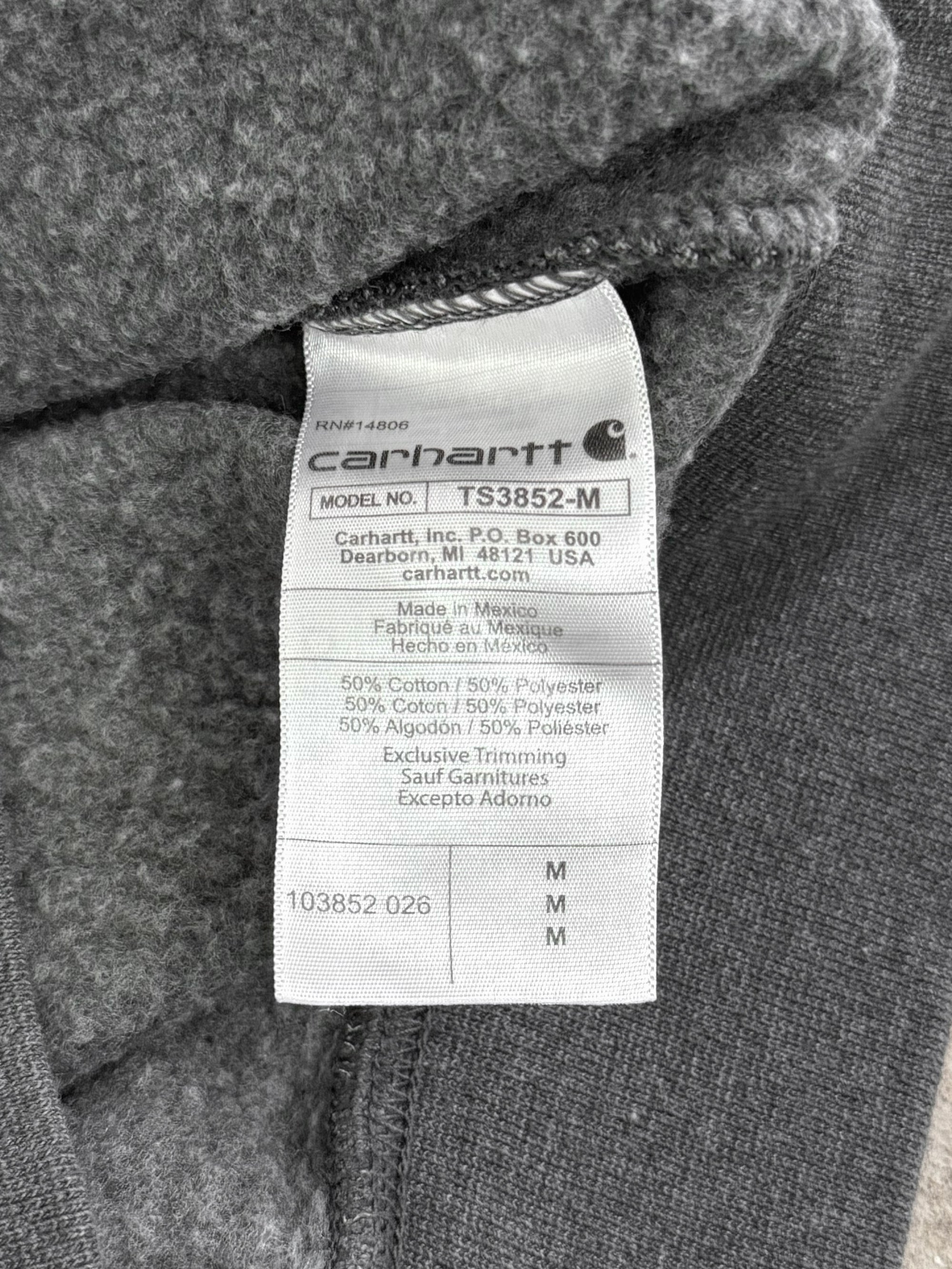 Modern Carhartt Charcoal Pocket Sweatshirt (M)