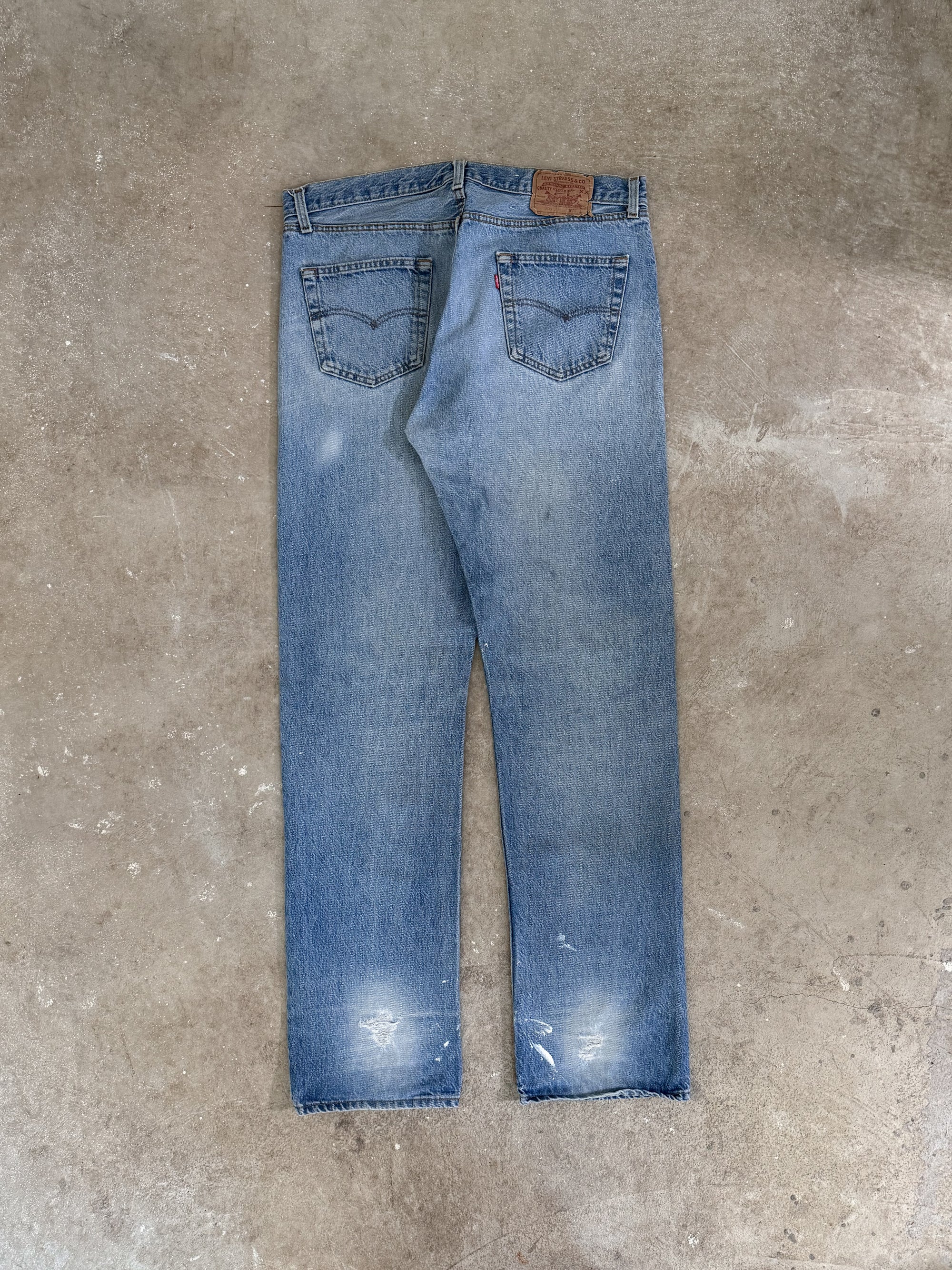 1990s Levis Faded Blue 501 (36X34)