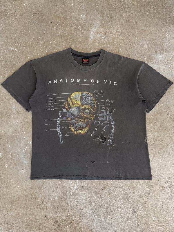 1993 Megadeth "Anatomy of Vic" Faded Tee (XL)