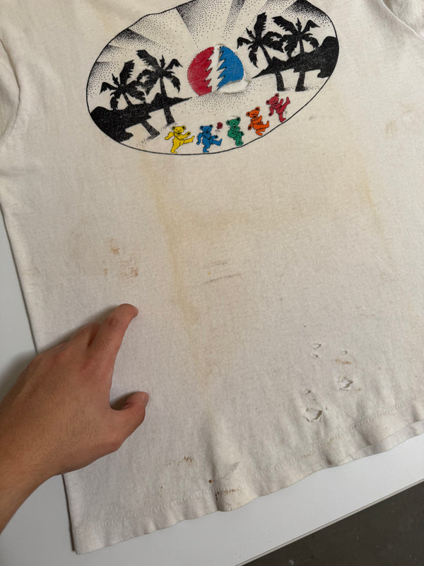 1980s Grateful Dead "Paradise Dancing Bears" Tee (S)