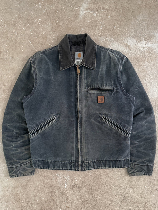 Carhartt Faded Petrol Blue J97 Detroit Jacket (S)