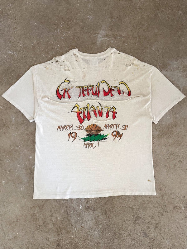 1994 Grateful Dead "Atlanta Peach" Thrashed Tee (XL)