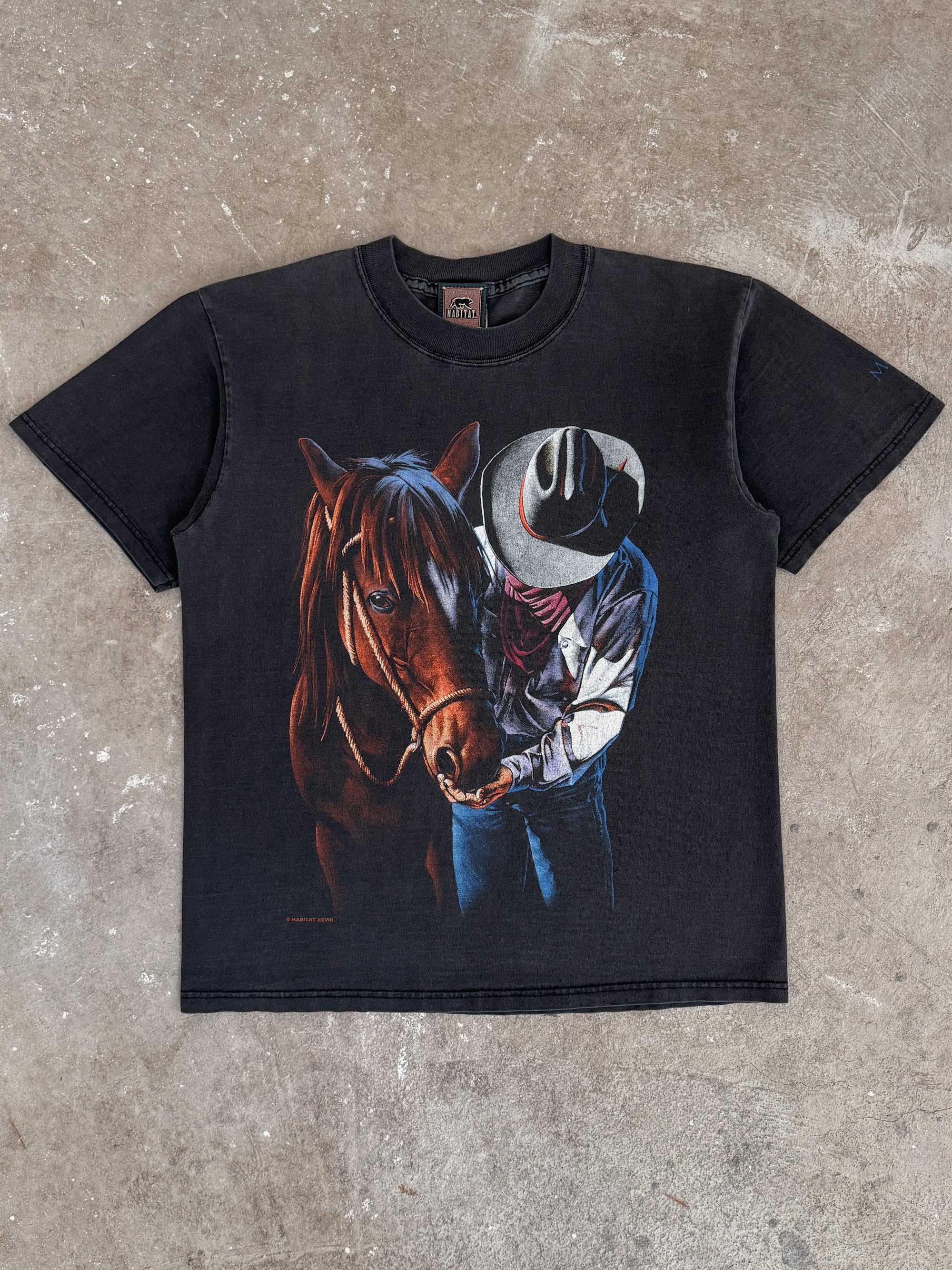 1998 "Habitat Cowboy" Faded Tee (M)