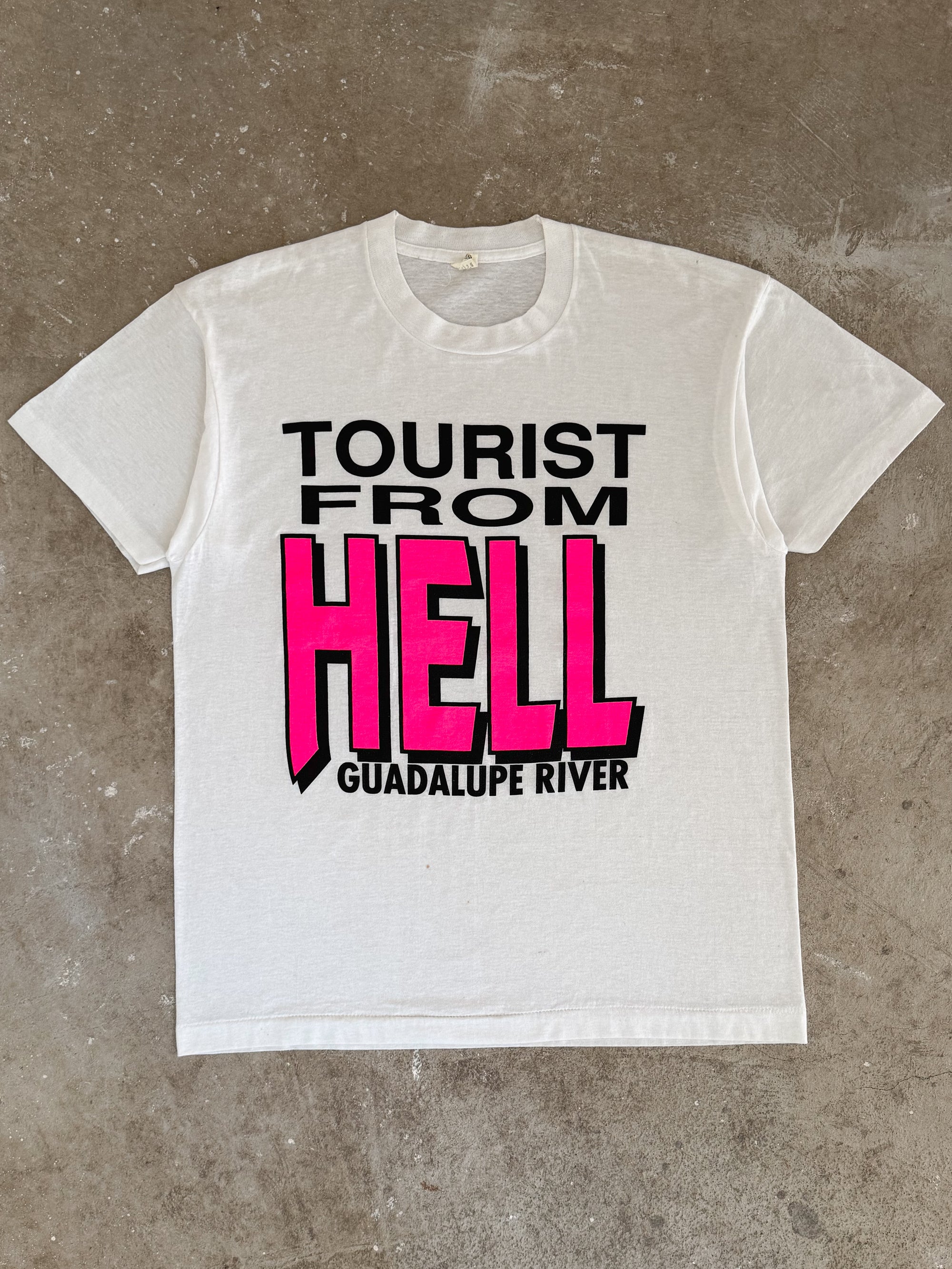 Mid 80s "Tourist From Hell" Tee (L)