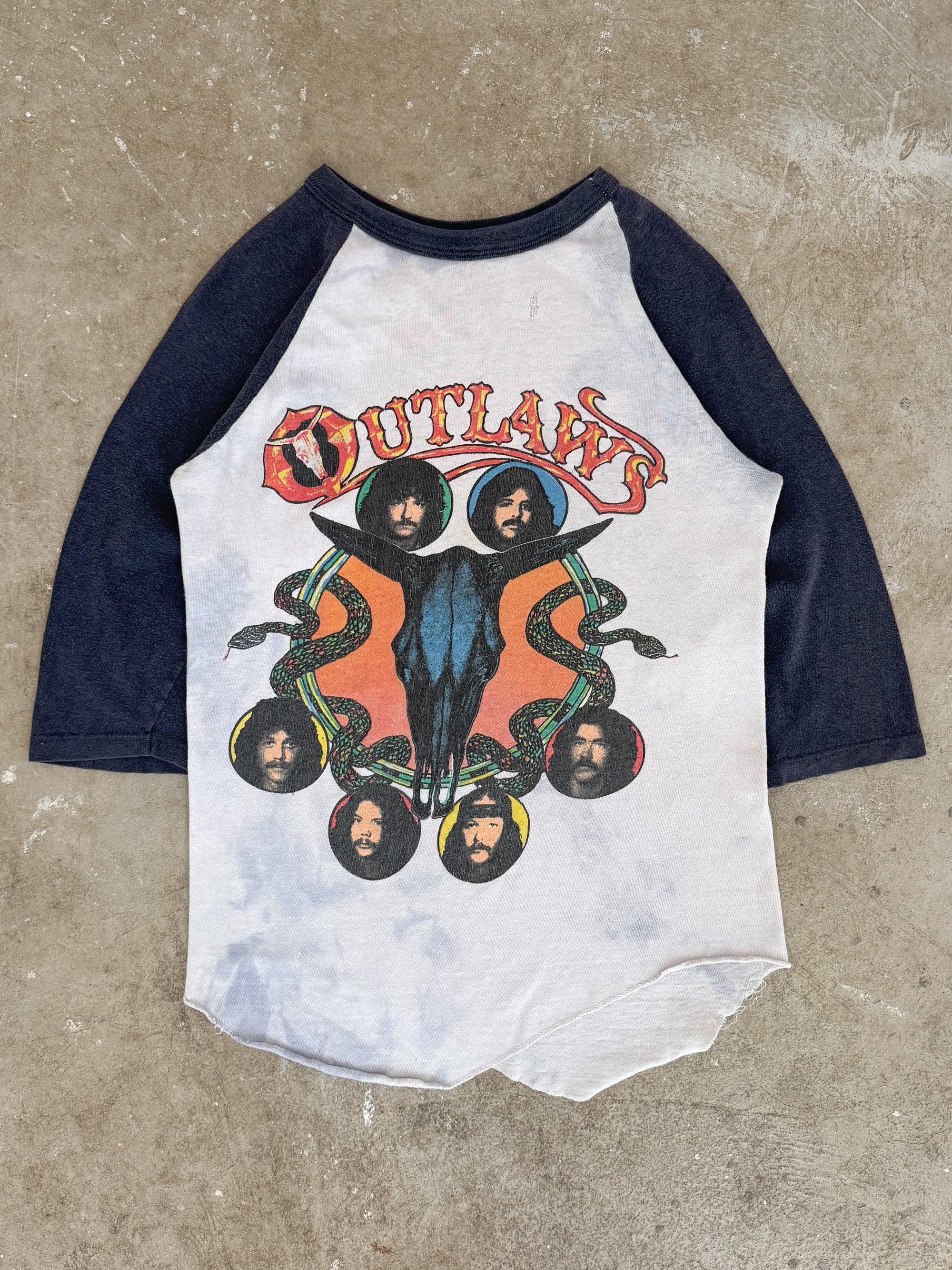1979 Outlaws "US Tour" Raglan Tee (S)