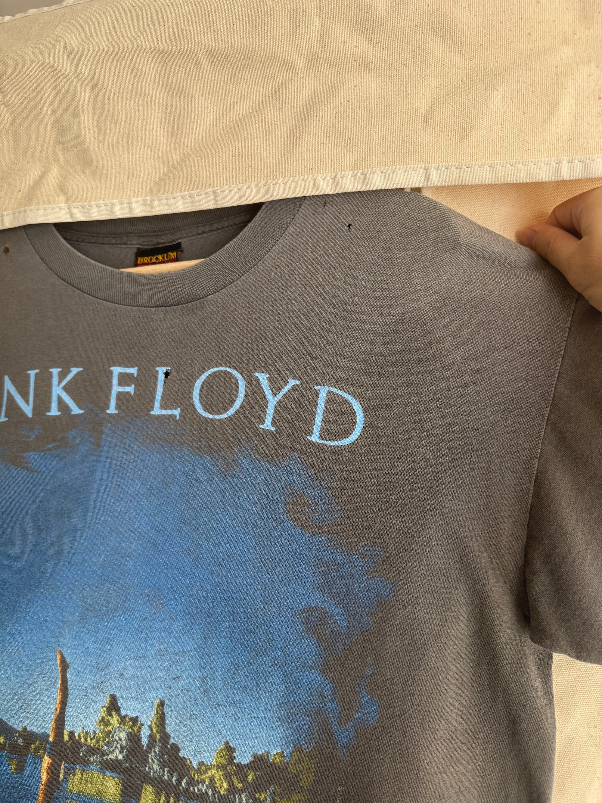 1992 Pink Floyd "Wish You Were Here" Faded Tee (L)