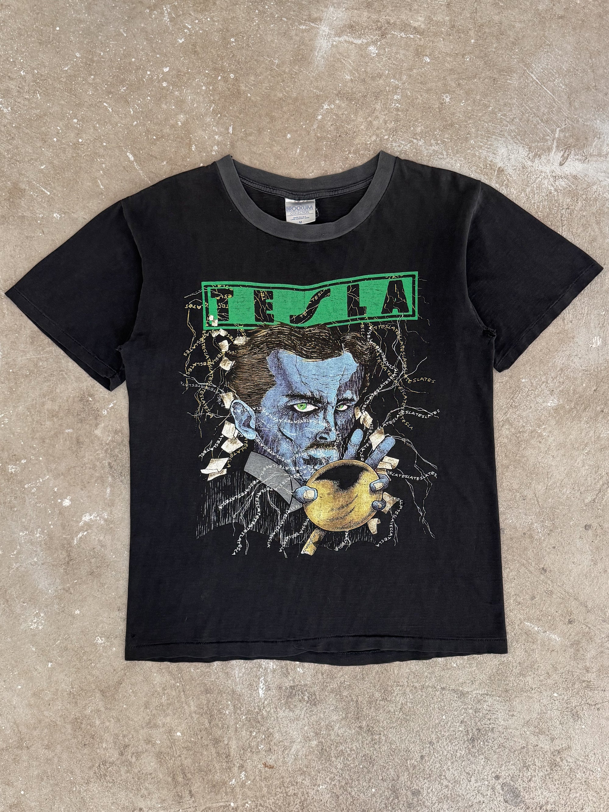 1989 Tesla Pushead Tee (M)