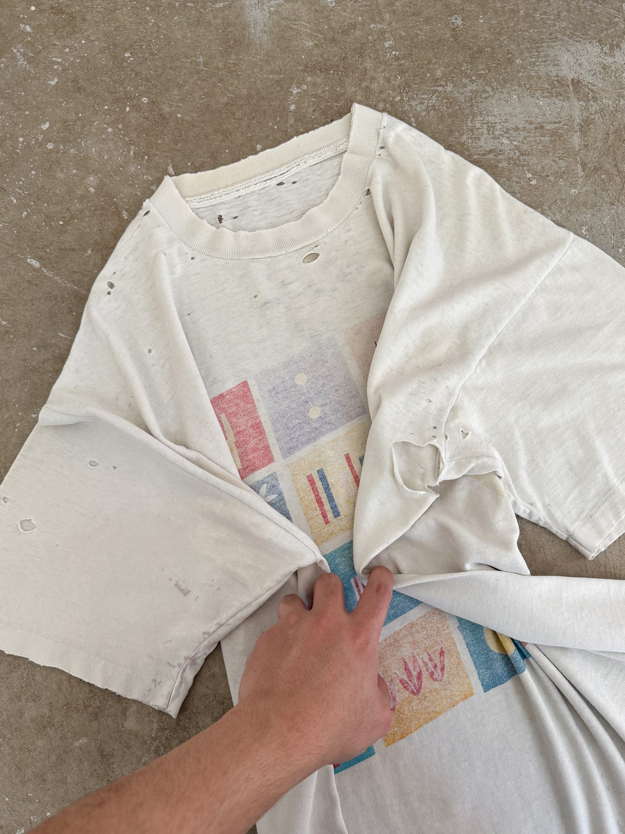 1993 Tears for Fears "Elemental" Thrashed Tee (XL)