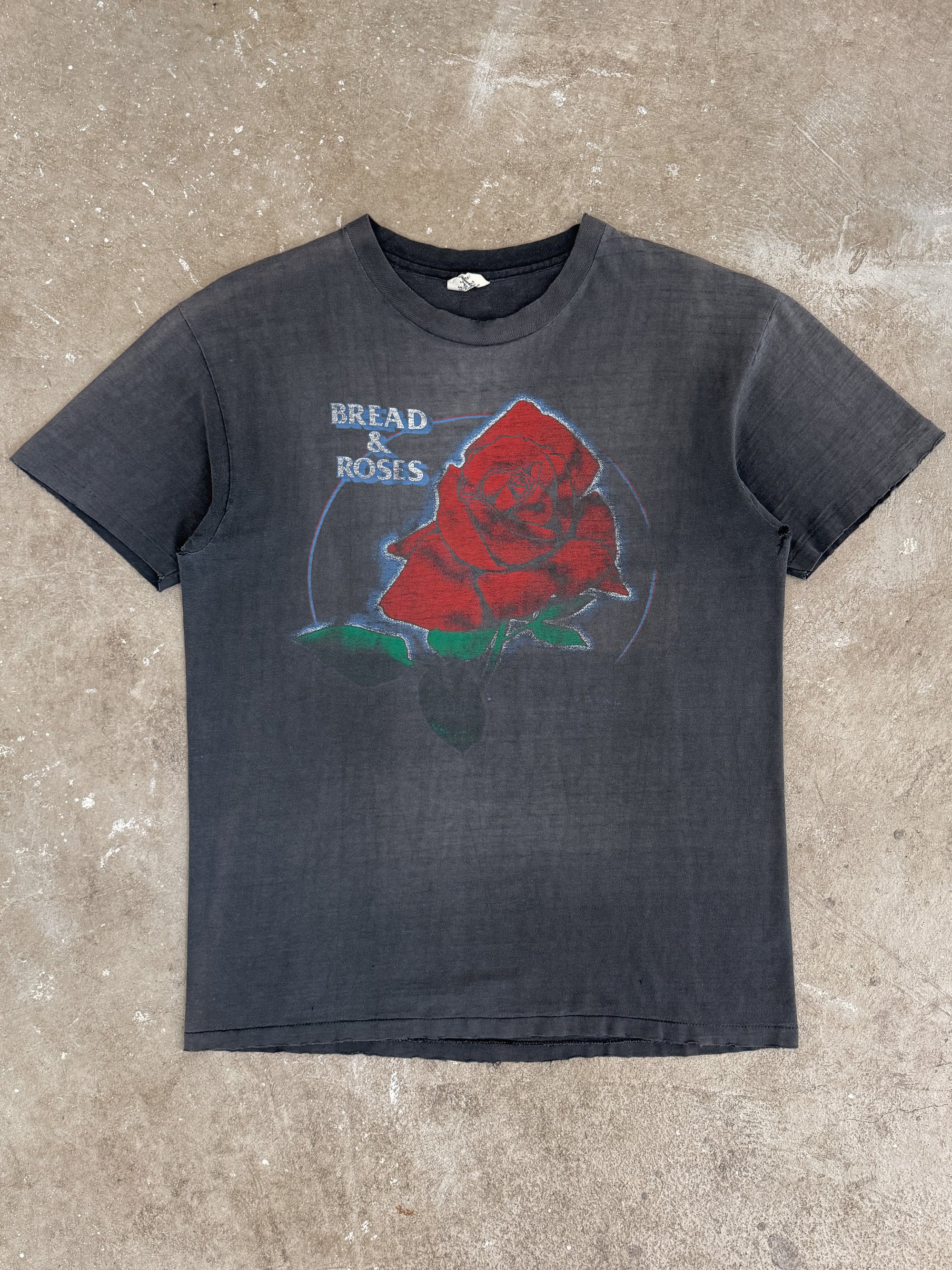 1980 Bread & Roses Berkeley Festival Faded Tee (M)