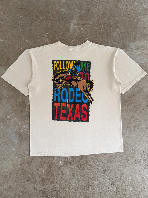 Early 90s "Where is Rodeo Texas?" Tee (L)