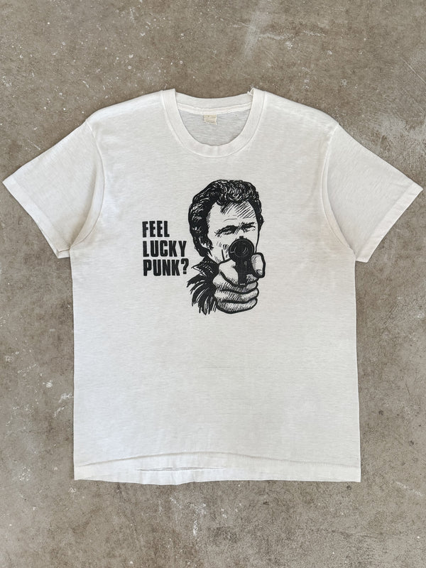 1980s "Feel Lucky Punk?" Tee (M)