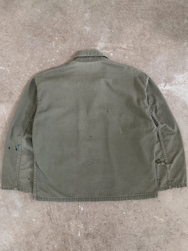 1940s/50s 13 Star HBT Field Shirt (M/L)