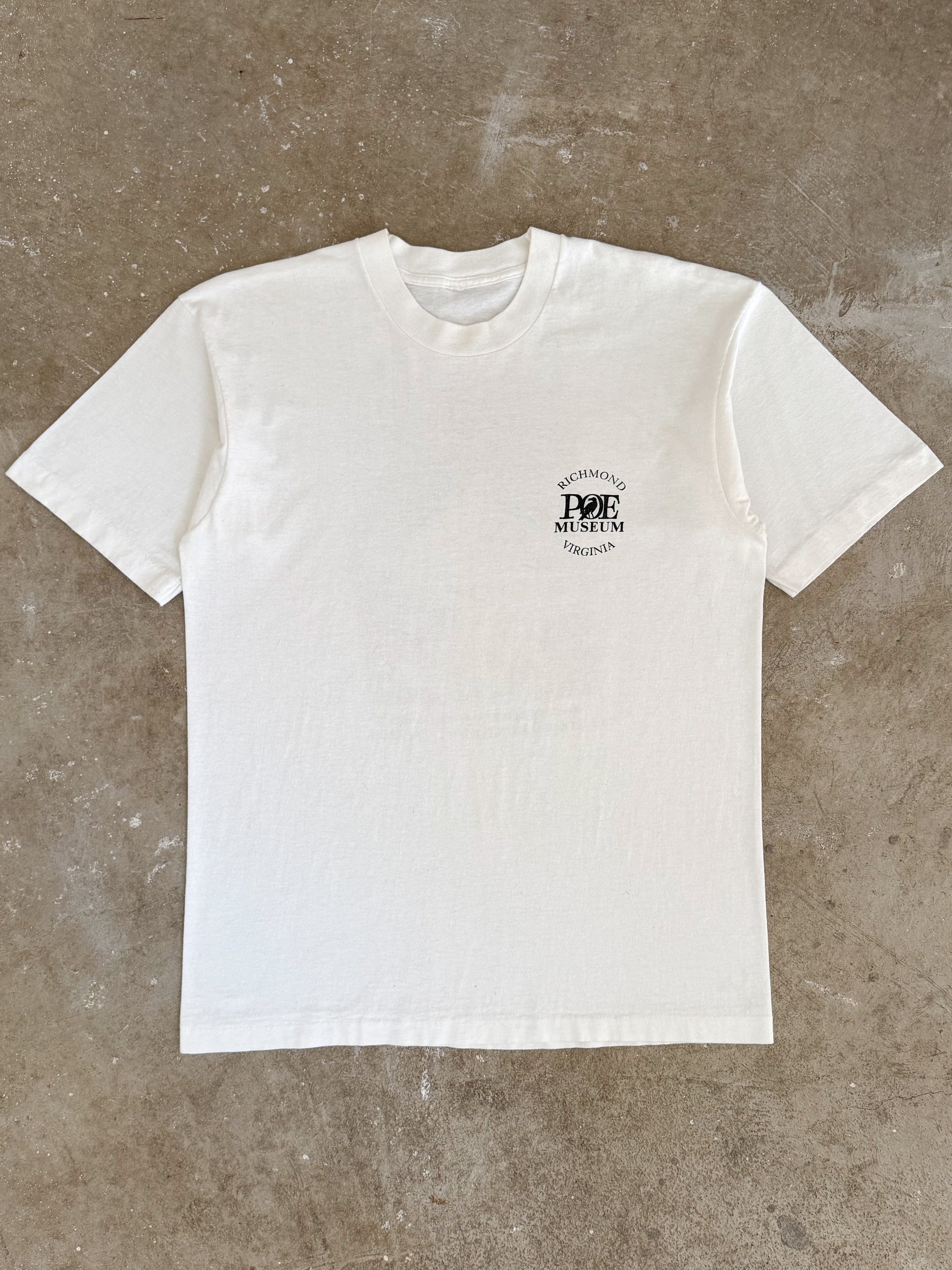1990s "Edgar Allen Poe Museum" Tee (L)