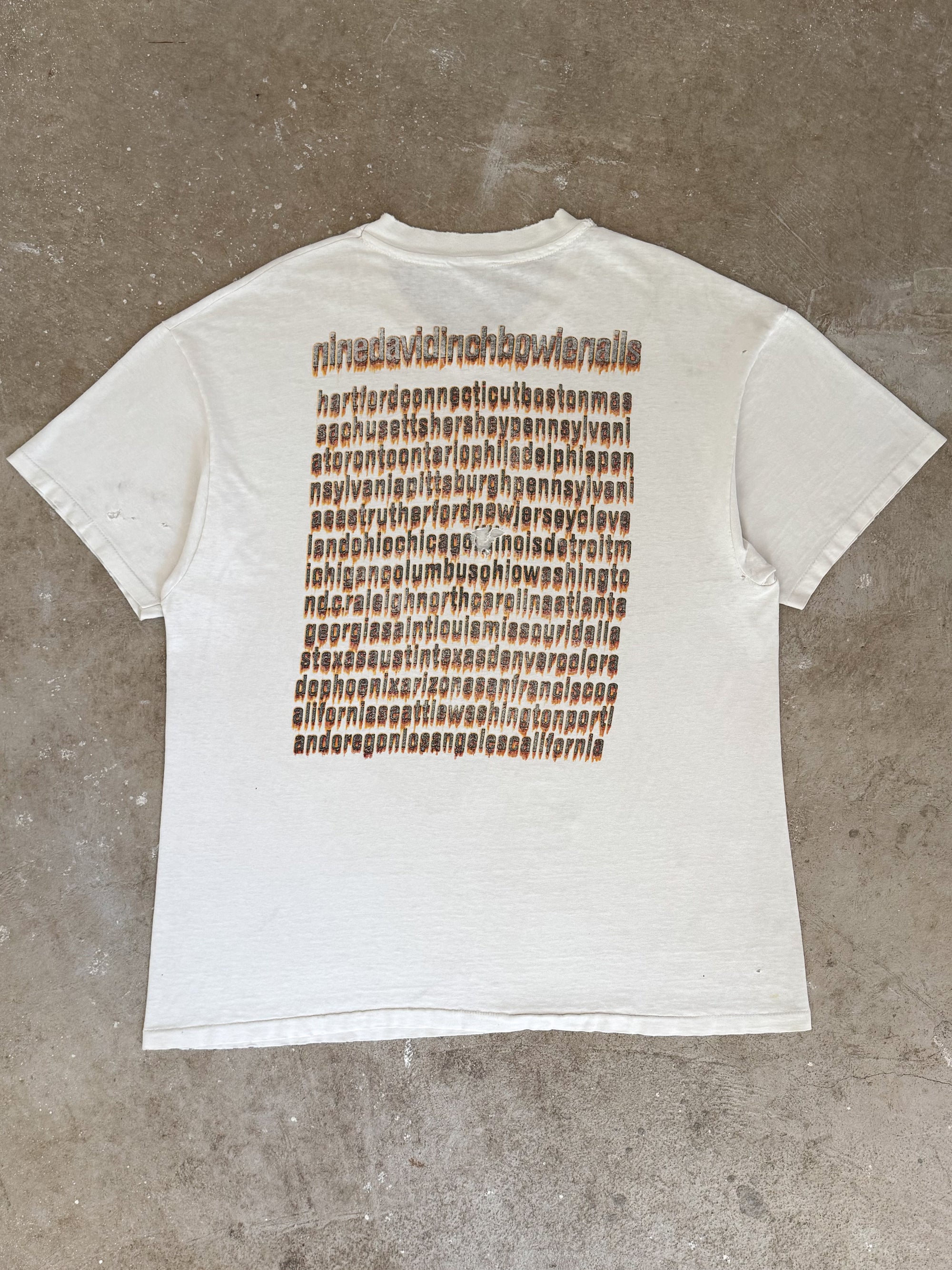 1995 Nine Inch Nails & David Bowie Tee (XL)