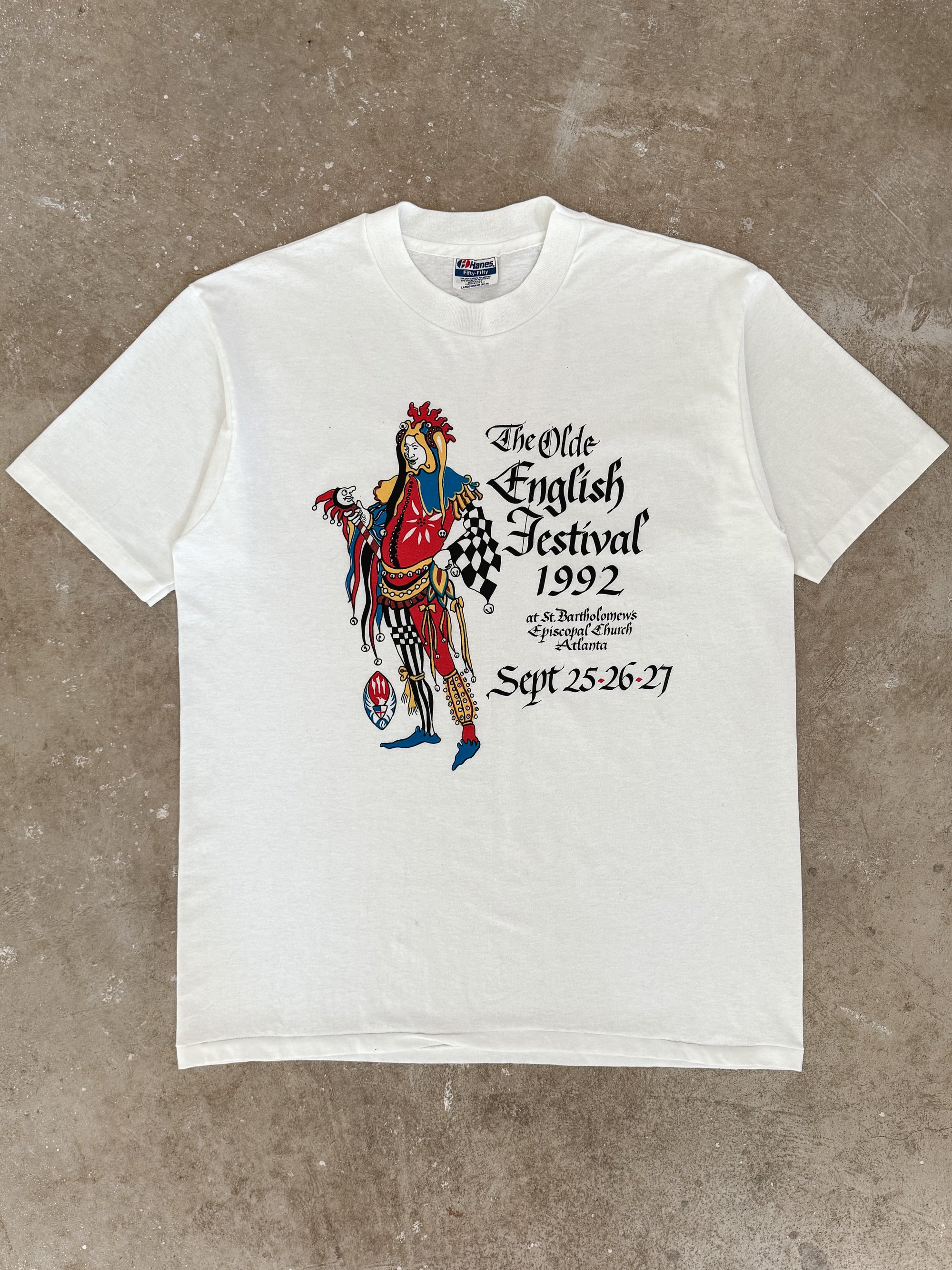 1990s "The Olde English Festival" Tee (L)