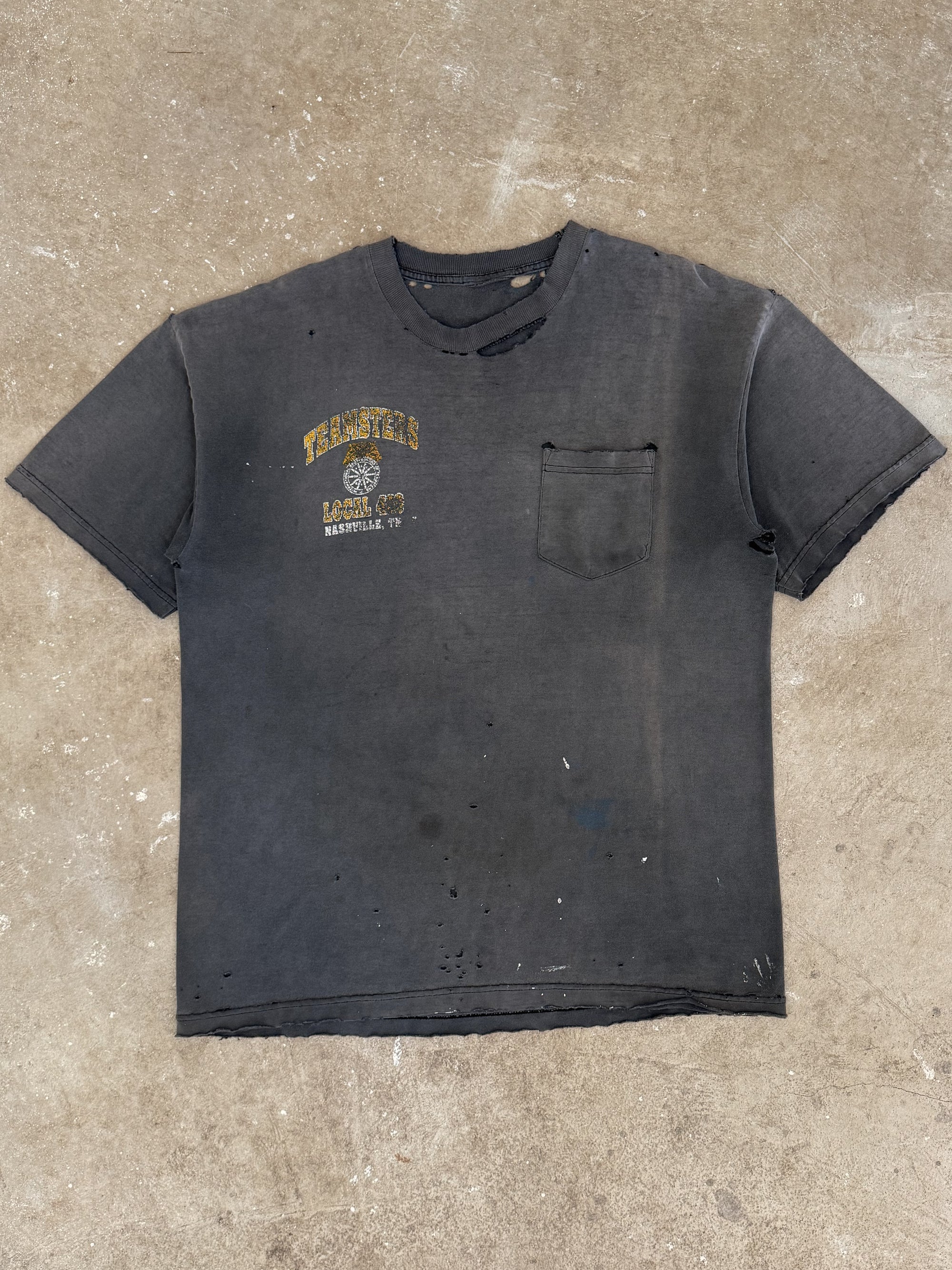 1990s "Teamsters Nashville" Faded Tee (XL)