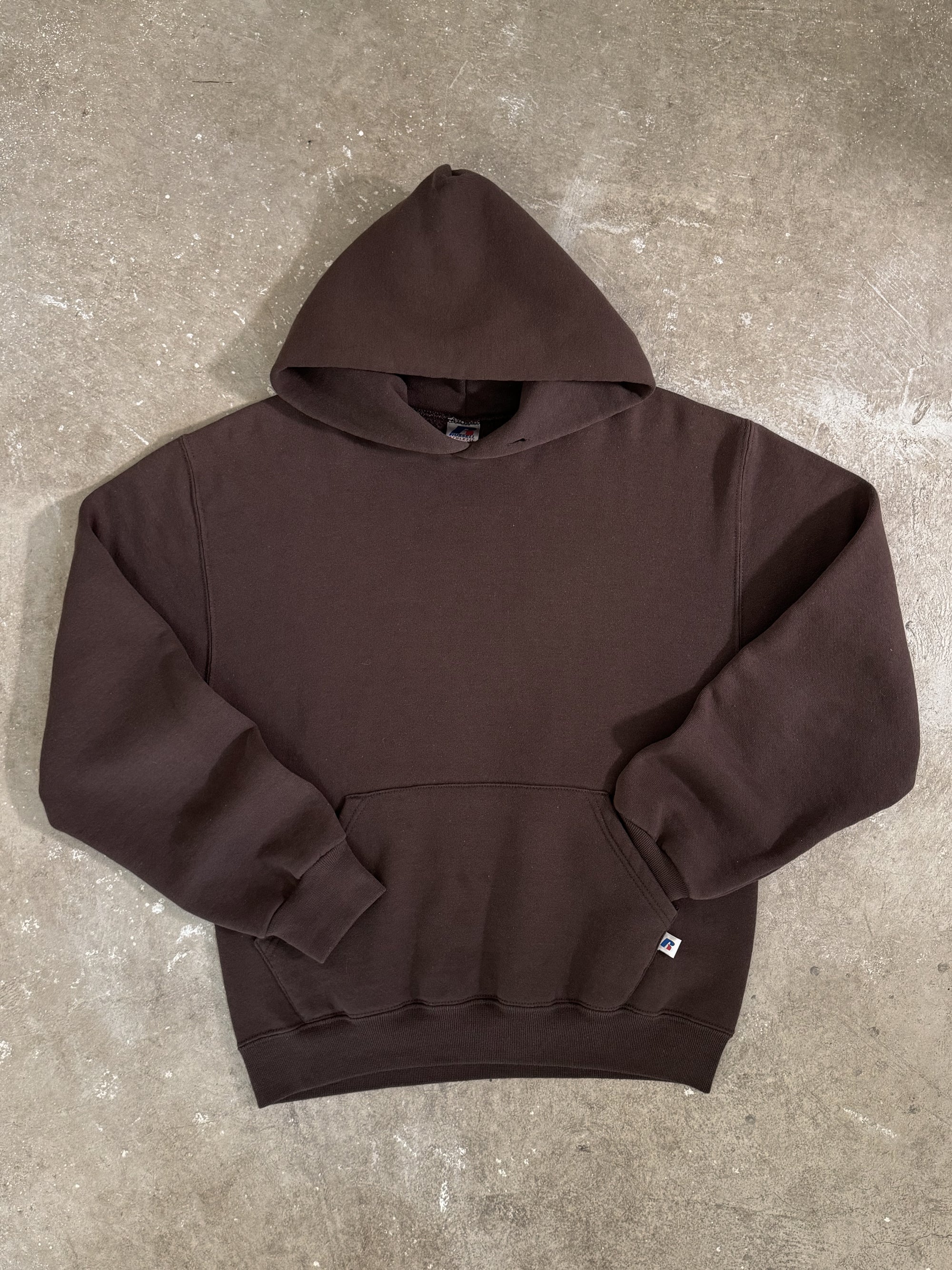 2000s/10s Russell Brown Blank Hoodie (S)