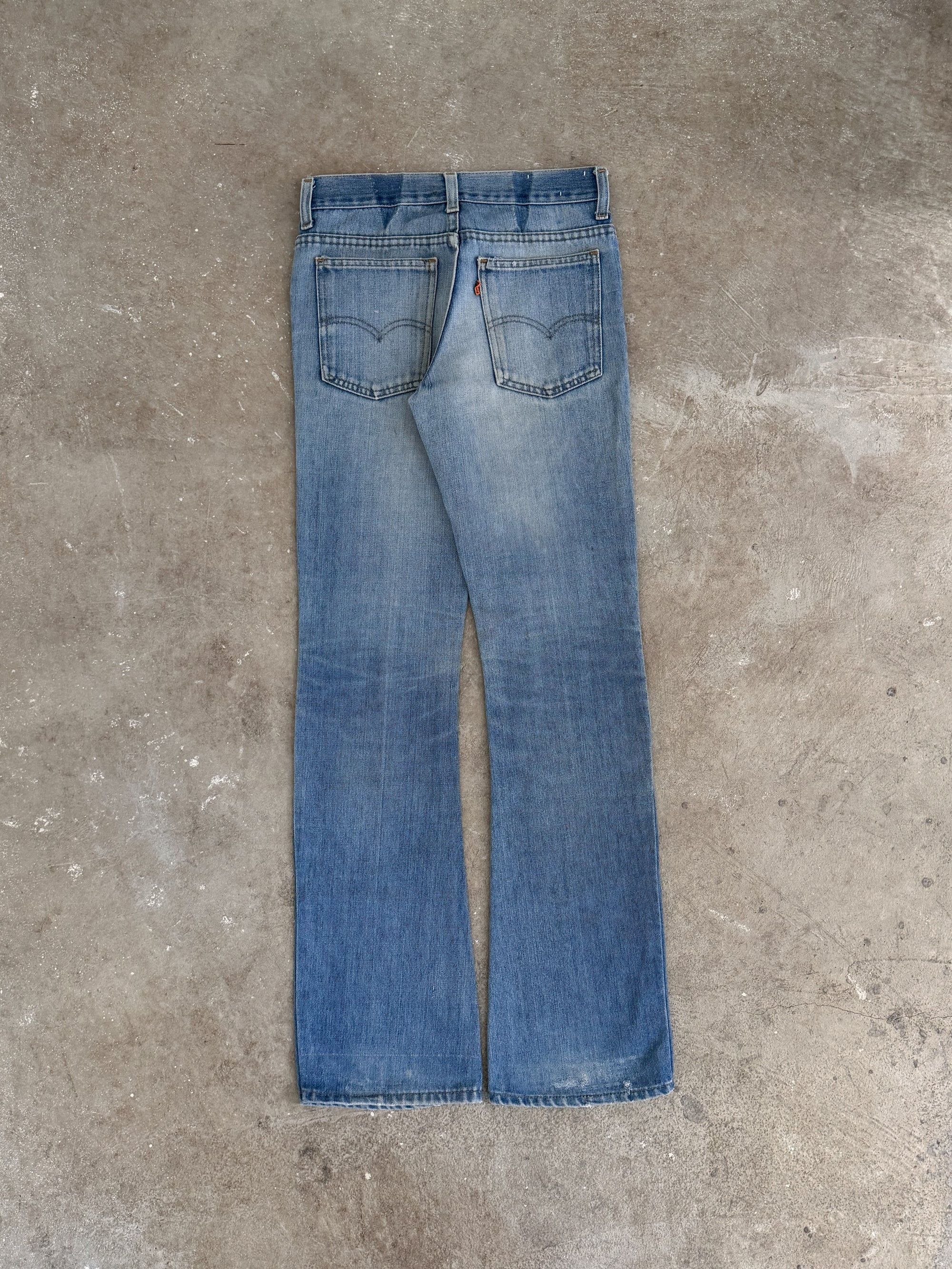 1970s/80s Orange Tab Levis Faded Blue 784 (26X32)