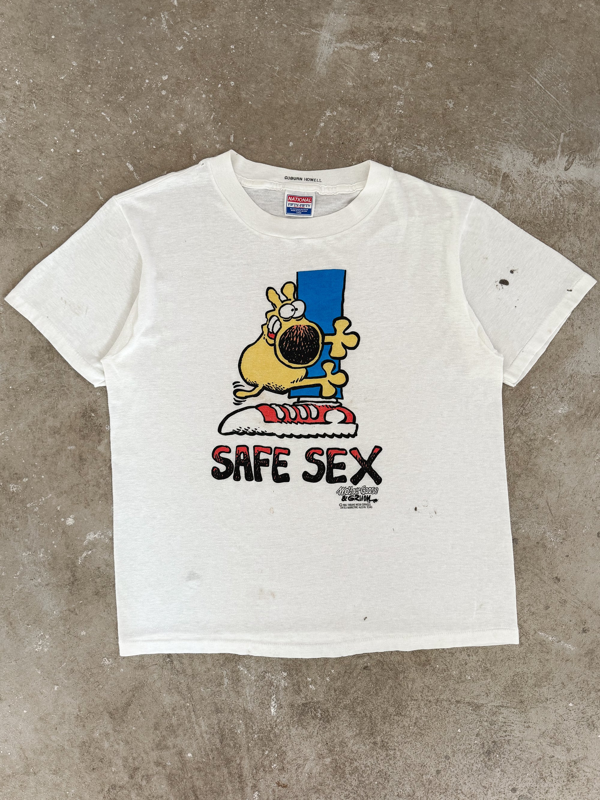 1980s "Safe Sex" Tee (M)