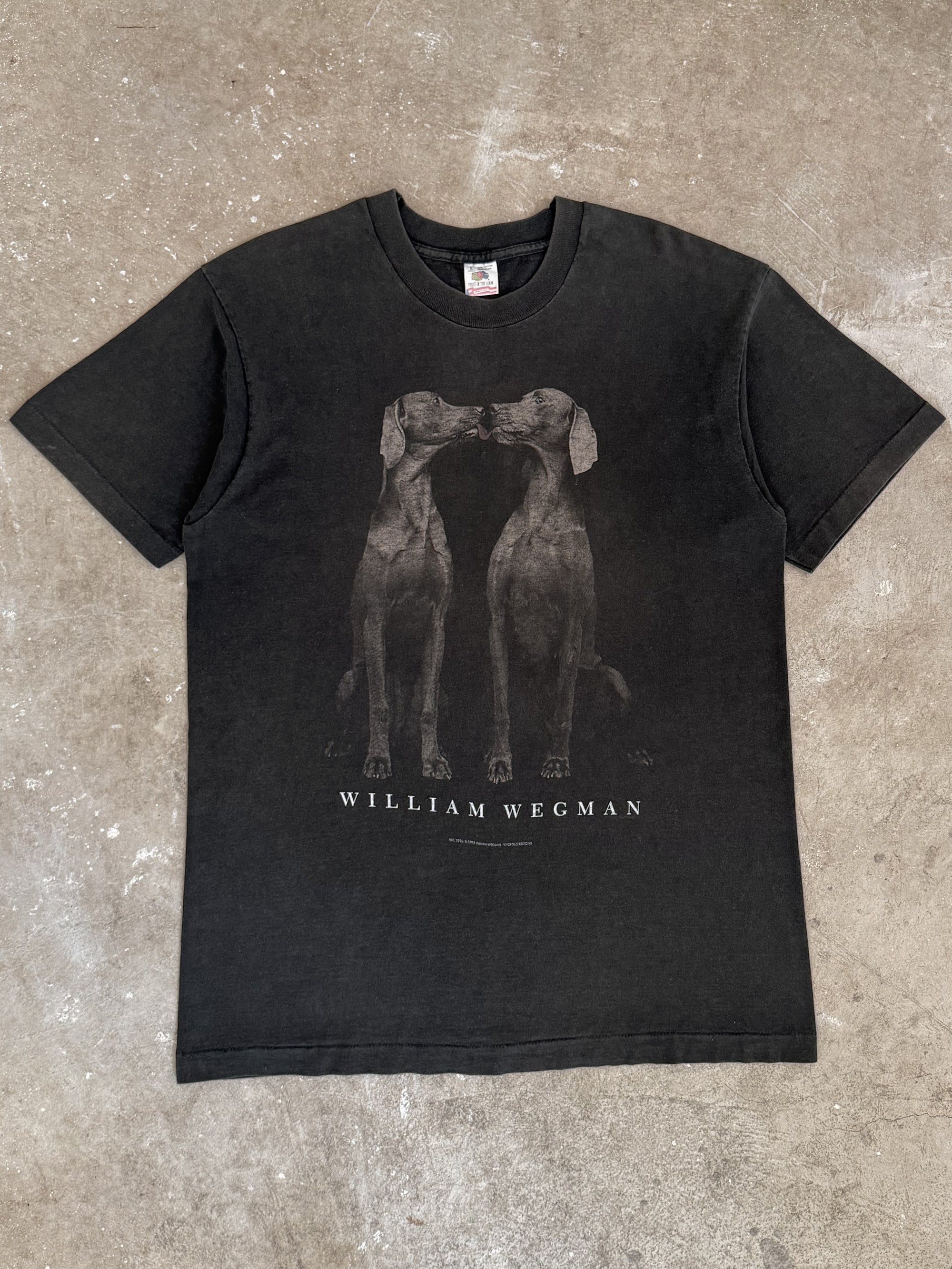 1993 William Wegman "Kiss" Tee (L)